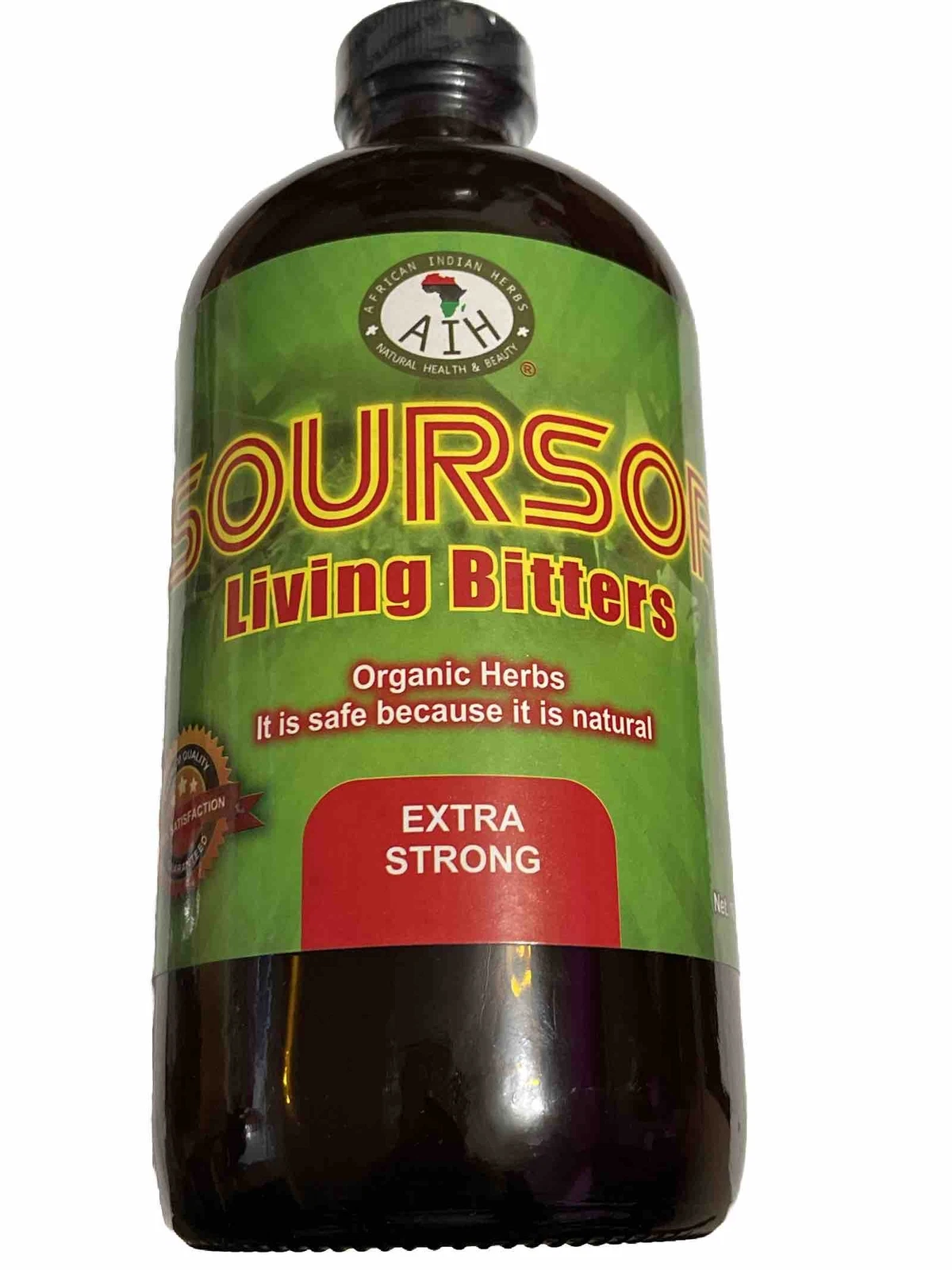 All New AIH Soursop Living Bitters - 16 oz. Extra Strong and Organic