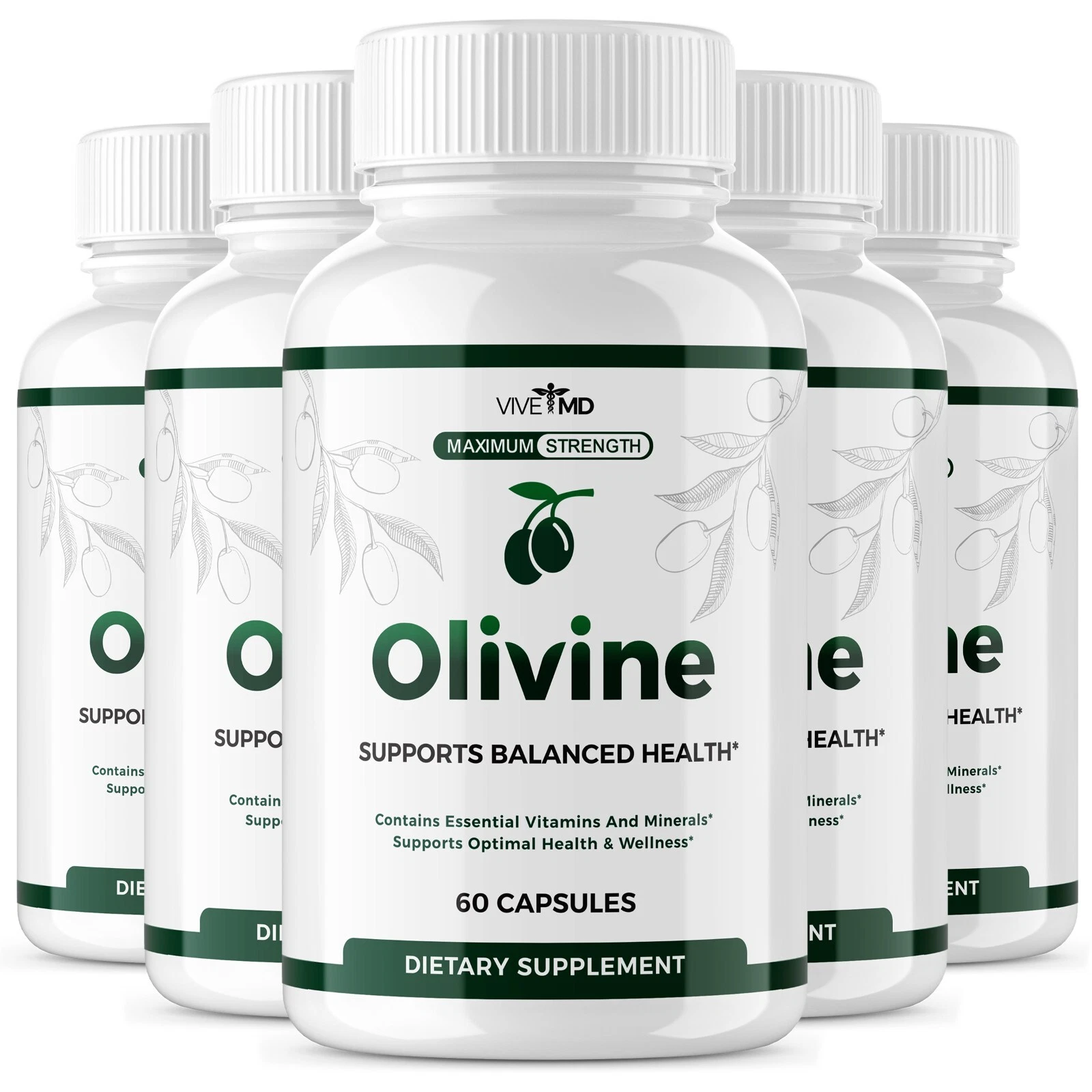 Olivine Capsules - Official Formula (5 Pack)