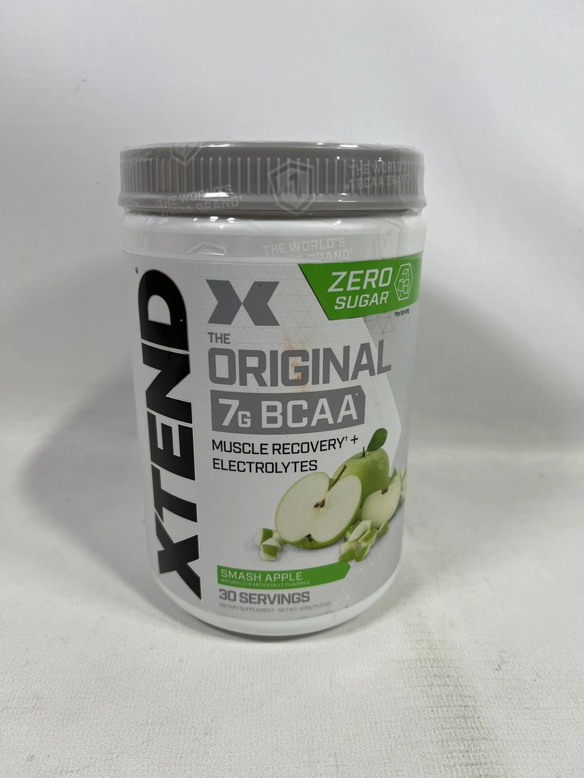 XTEND ORIGINAL BCAA 7g 30 Servings Muscle Recovery + Electrolytes 12/24 Apple