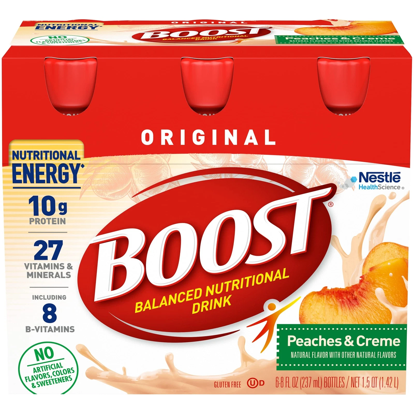 Boost Original Balanced Nutritional Drink, Nutritional Energy with Protein,