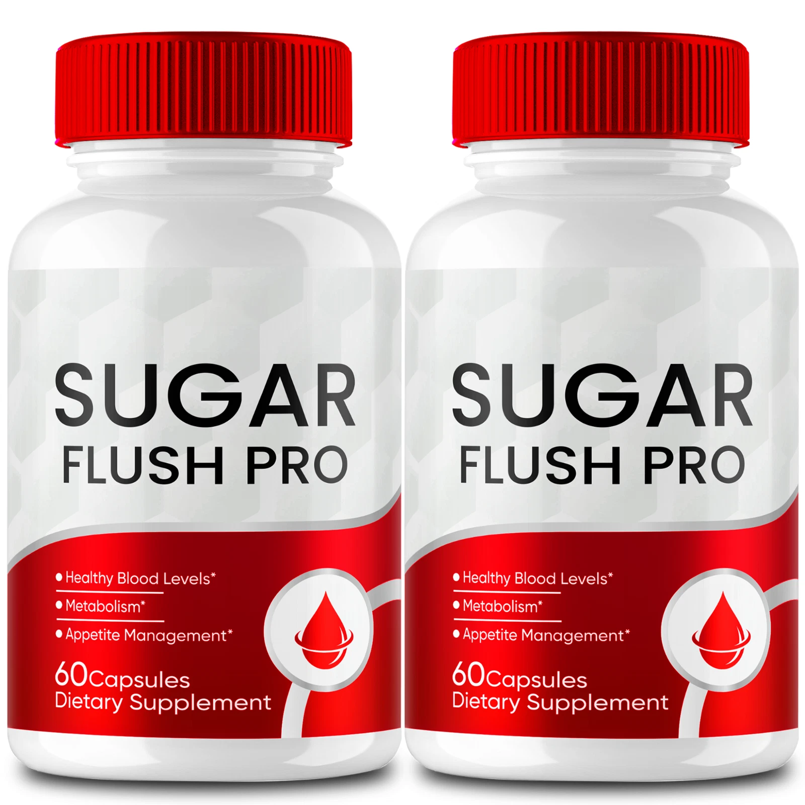2 - Sugar Flush Pro - Blood Sugar Support Pills, Extra Strength - 120 Capsules