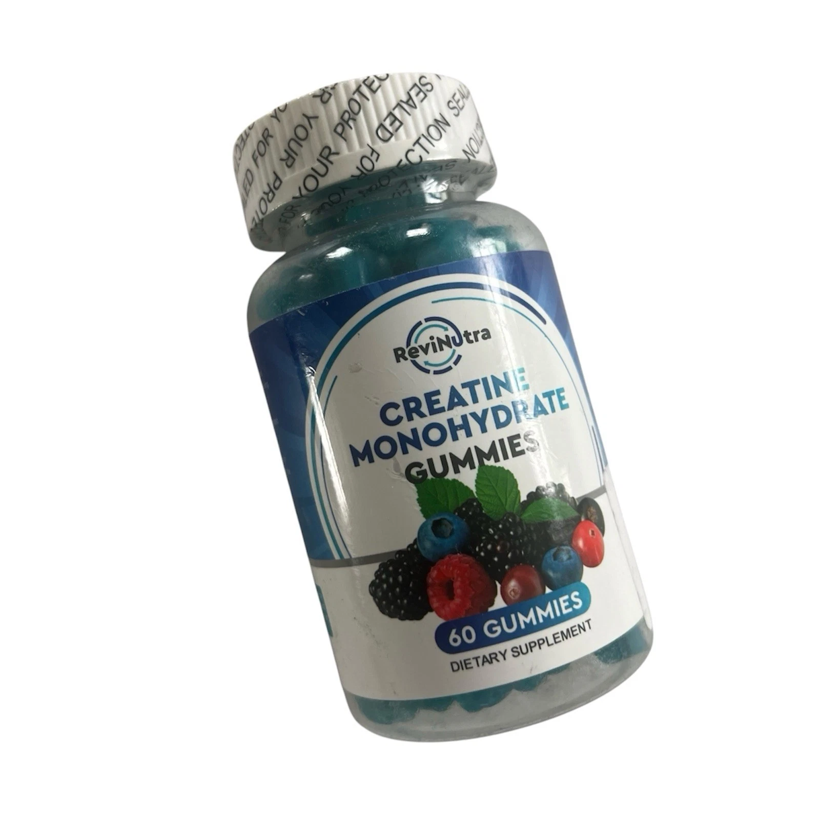 Revinutra Creatine Monohydrate Gummies 60 Ct Exp 10/25