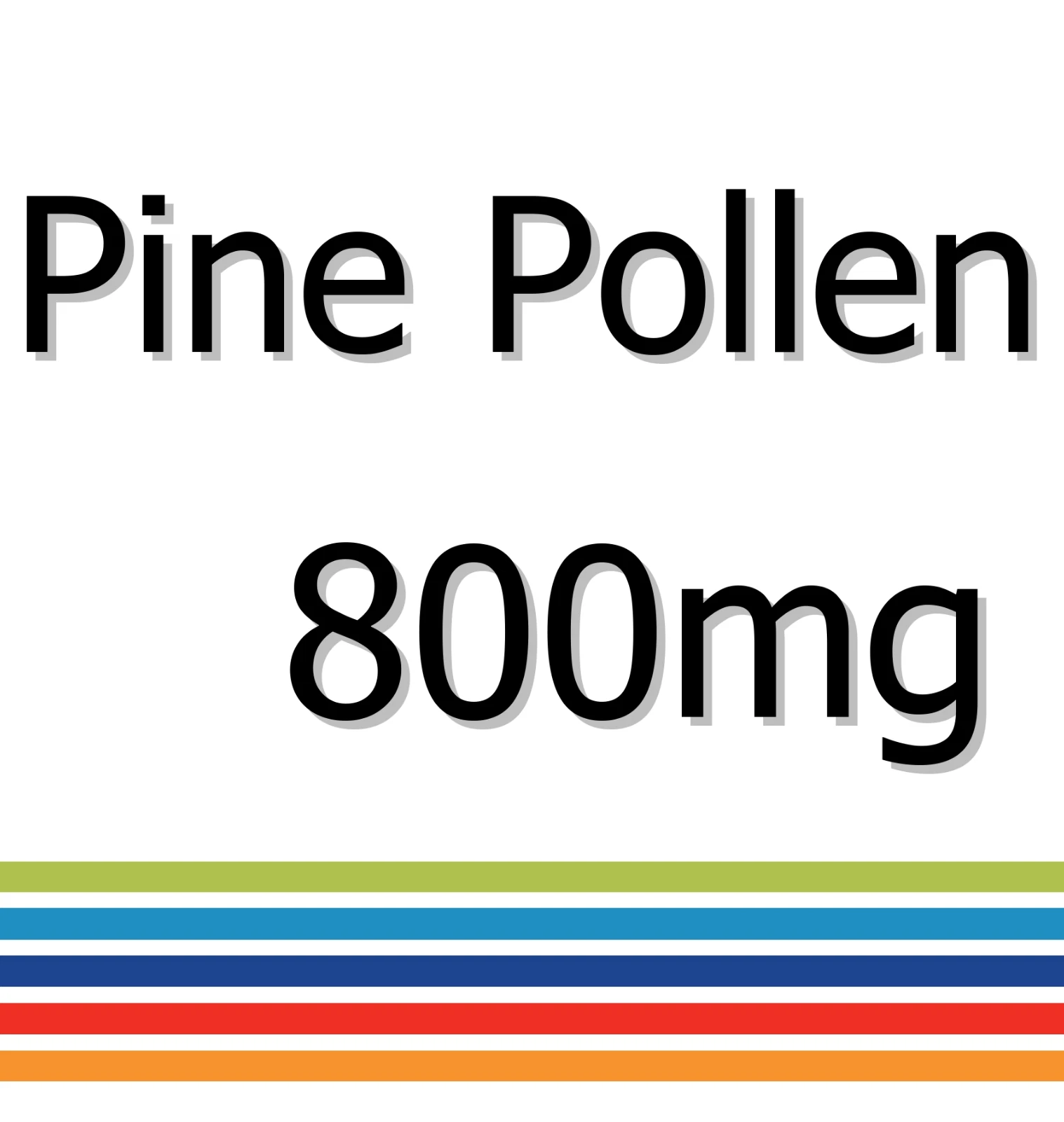 Pine Pollen 800mg x 90 Tablets - Hormone Balancing