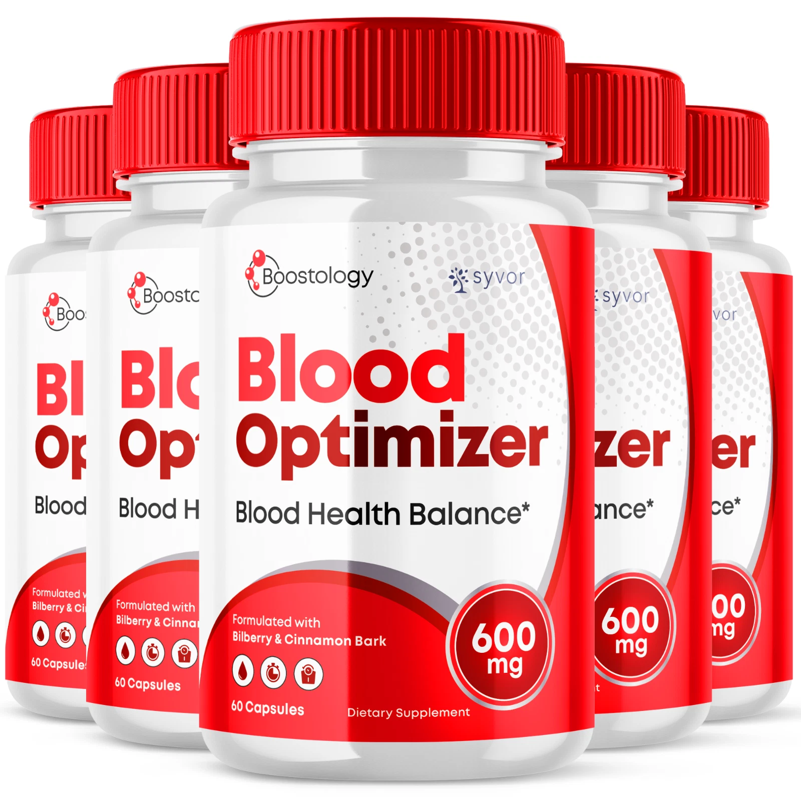 Boostology Blood Support Advanced Formula Health & Wellness Supplement 300 Caps