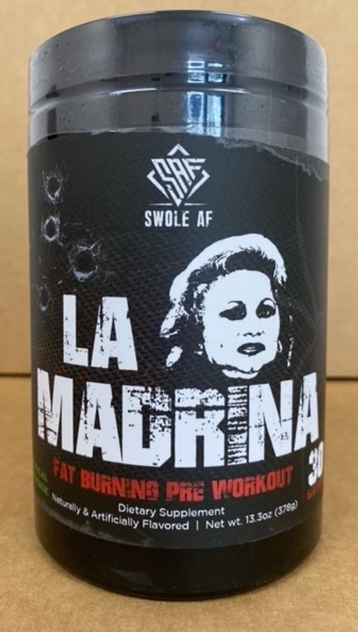 Swole AF La Madrina (Now Fyre AF) Fat Burner Pre-Workout 30 Servings New