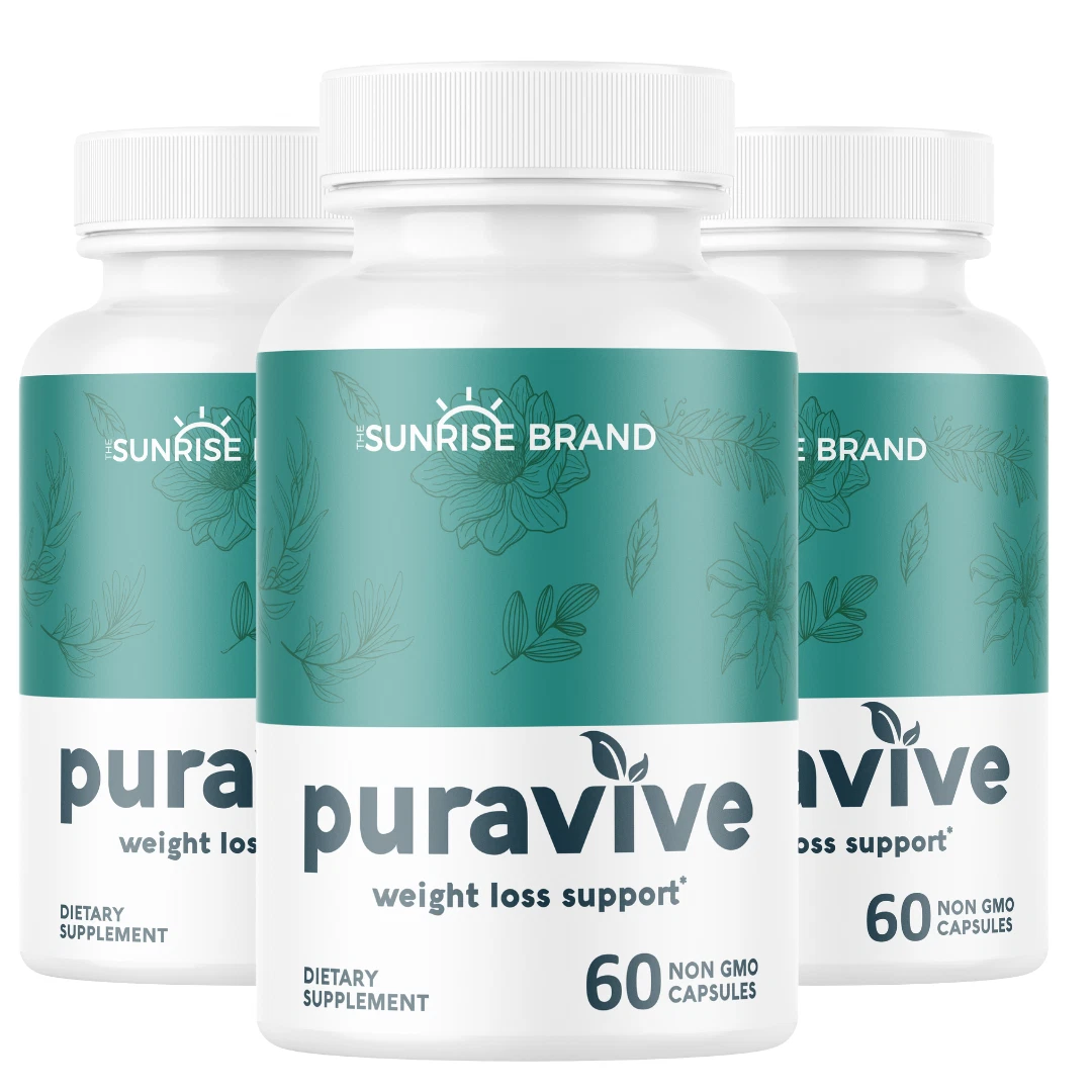 Puravive Weight Loss Support 3 Bottles 180 Capsules