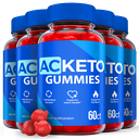 AC Keto Gummies - AC Keto ACV Gummies For Weight Loss, Vegan (5 Pack)