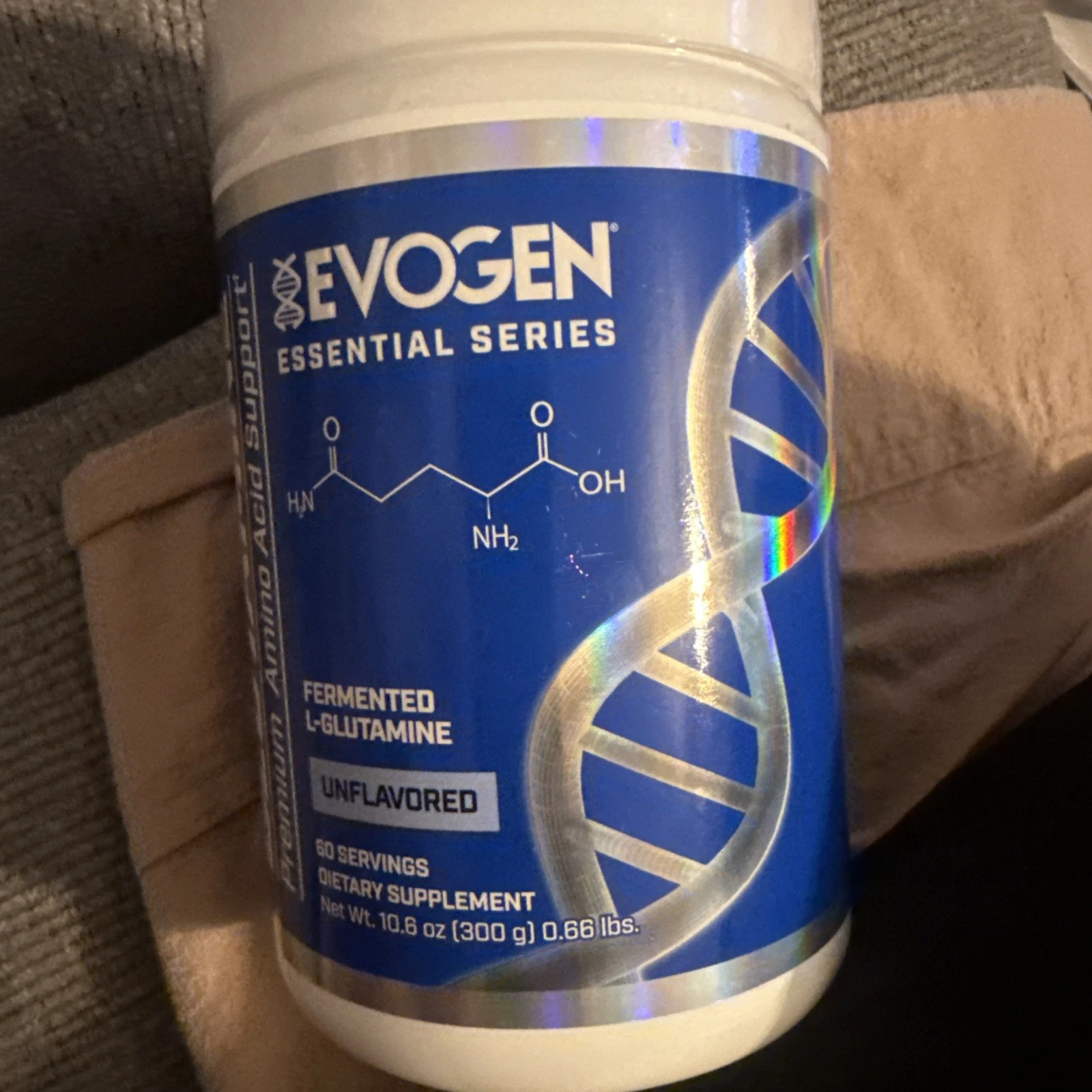 Evogen Glutamine Unflavored 300g Supports Muscle Recovery & Immune Health
