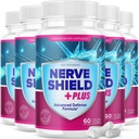 Nerve Shield Plus Pills Original Supplement Advanced Nerve Formula 300 Cap 5Pack
