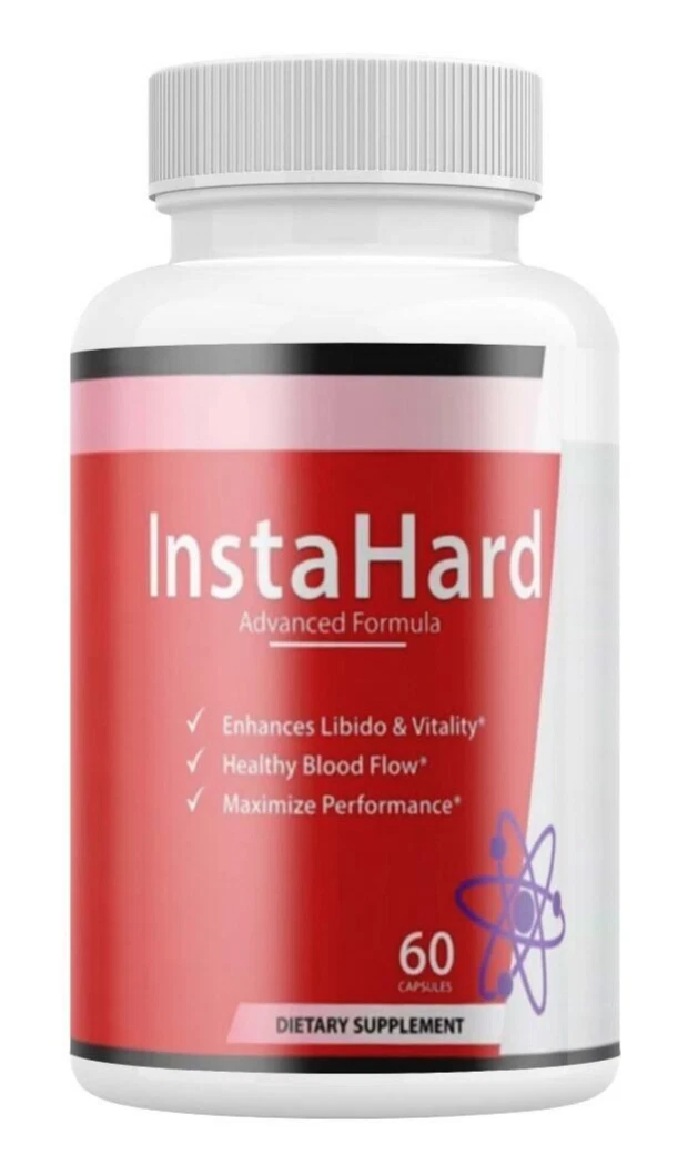 Instahard for Men Pills Insta Hard Formula Supplement (1 Pack)