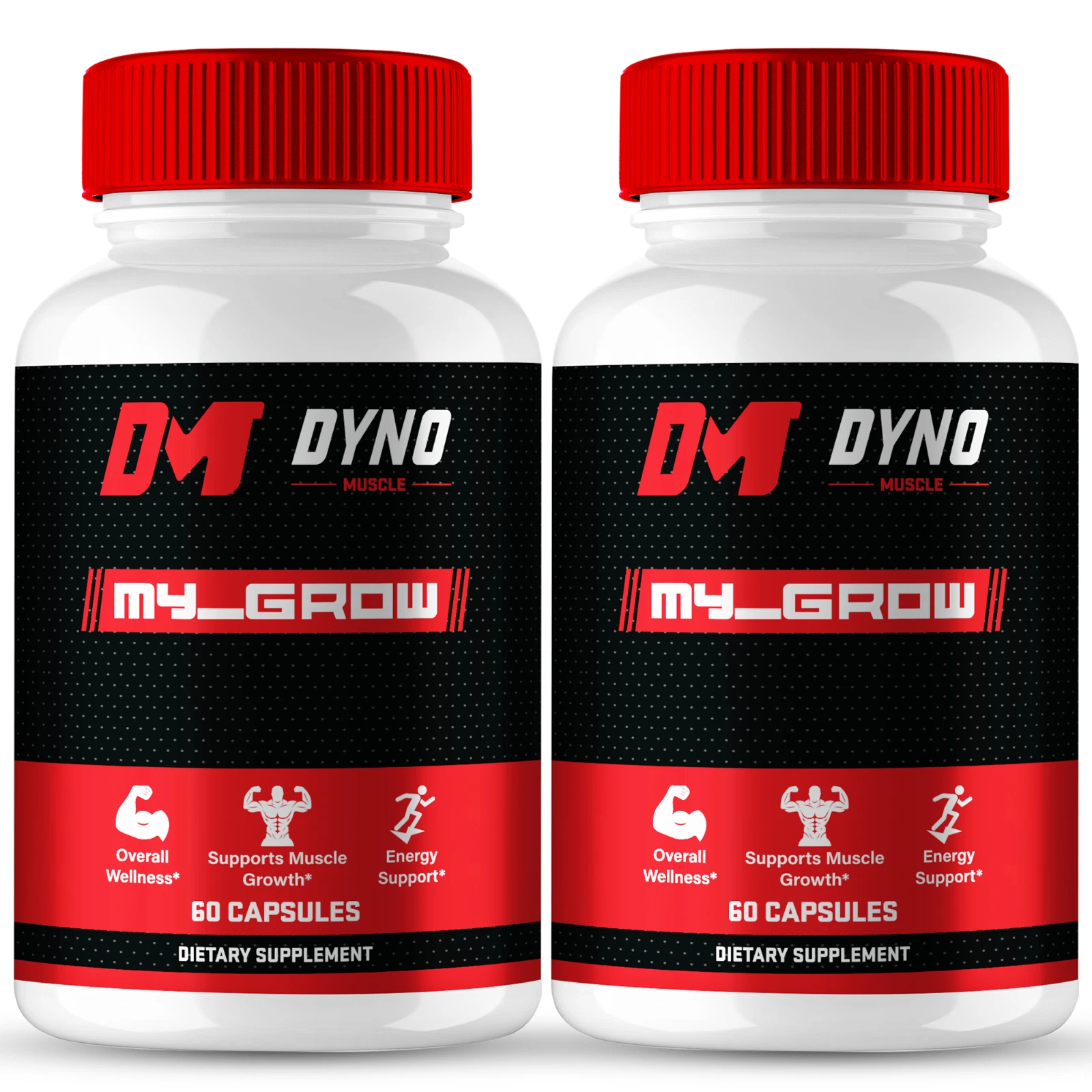 (2 Pack) Dyno My Grow Men Capsules, DynoMyGrow Maximum Male Performance Pills