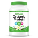 Orgain Organic Plant Based Protein Powder, Vanilla Bean, 2.74 lb