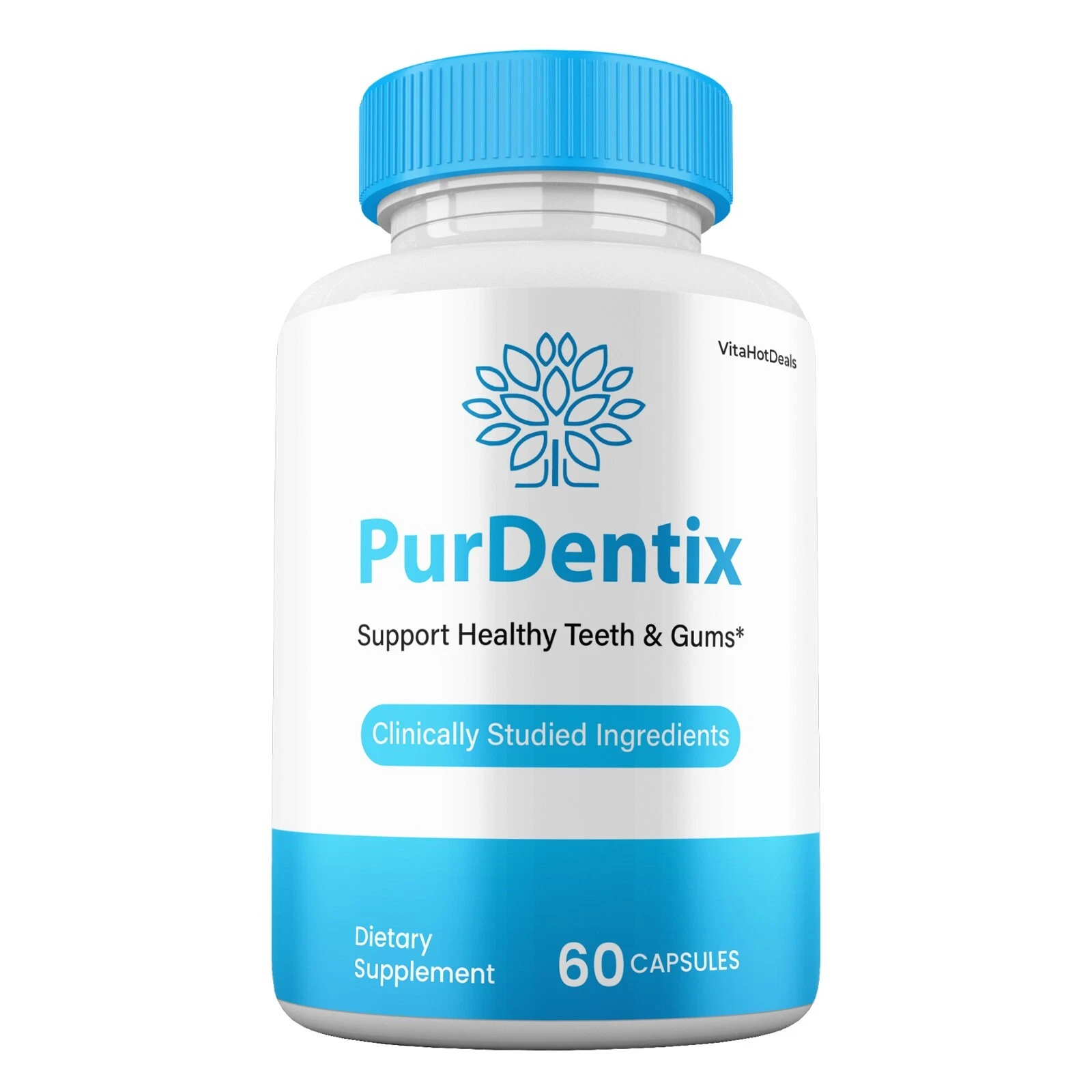 Pur Dentix Pills for Gums and Teeth Probiotics, Oral Supplement (1 Pack)