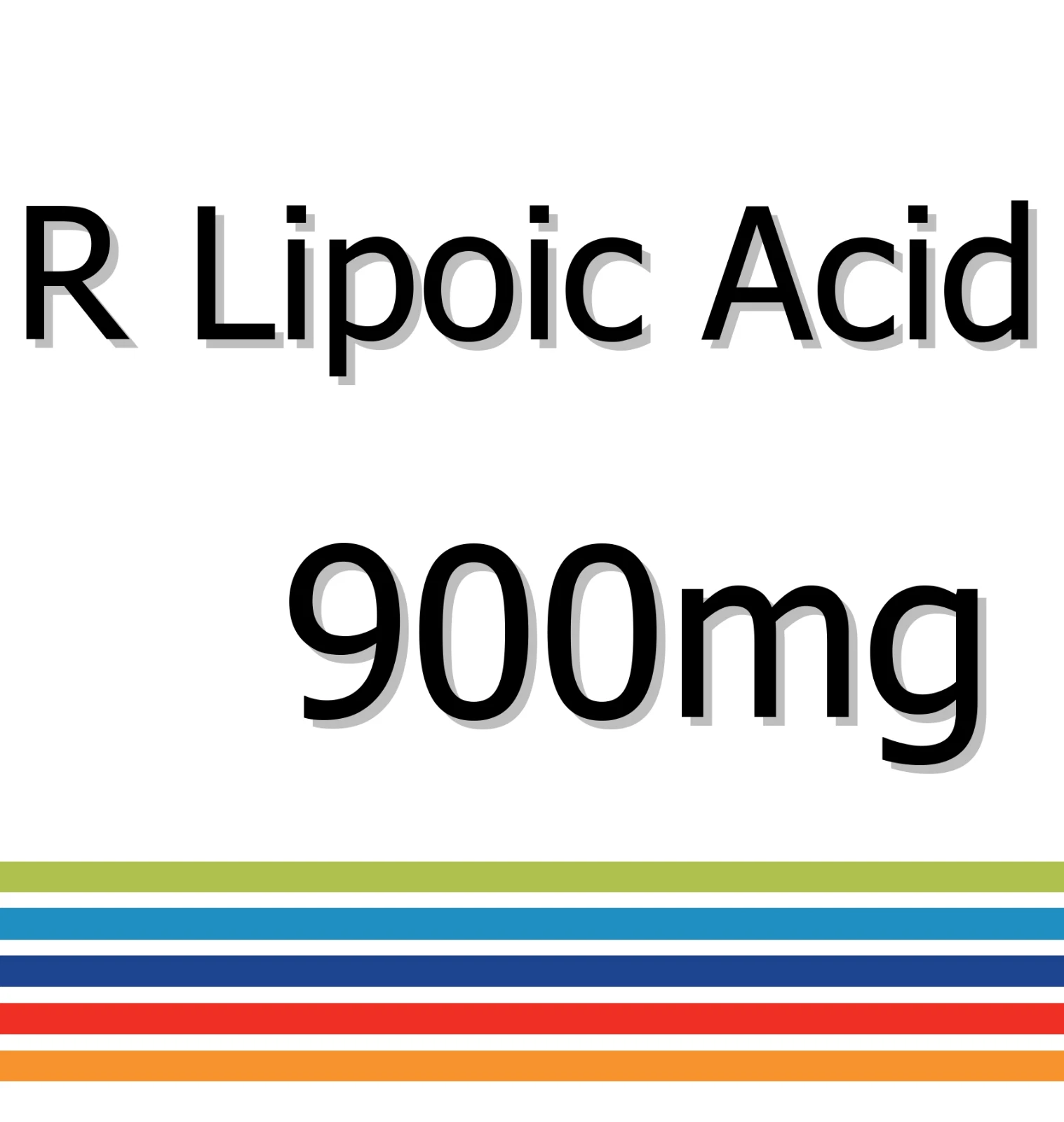 R Lipoic Acid 900mg x 30 Tablets - Inflammation Reduction