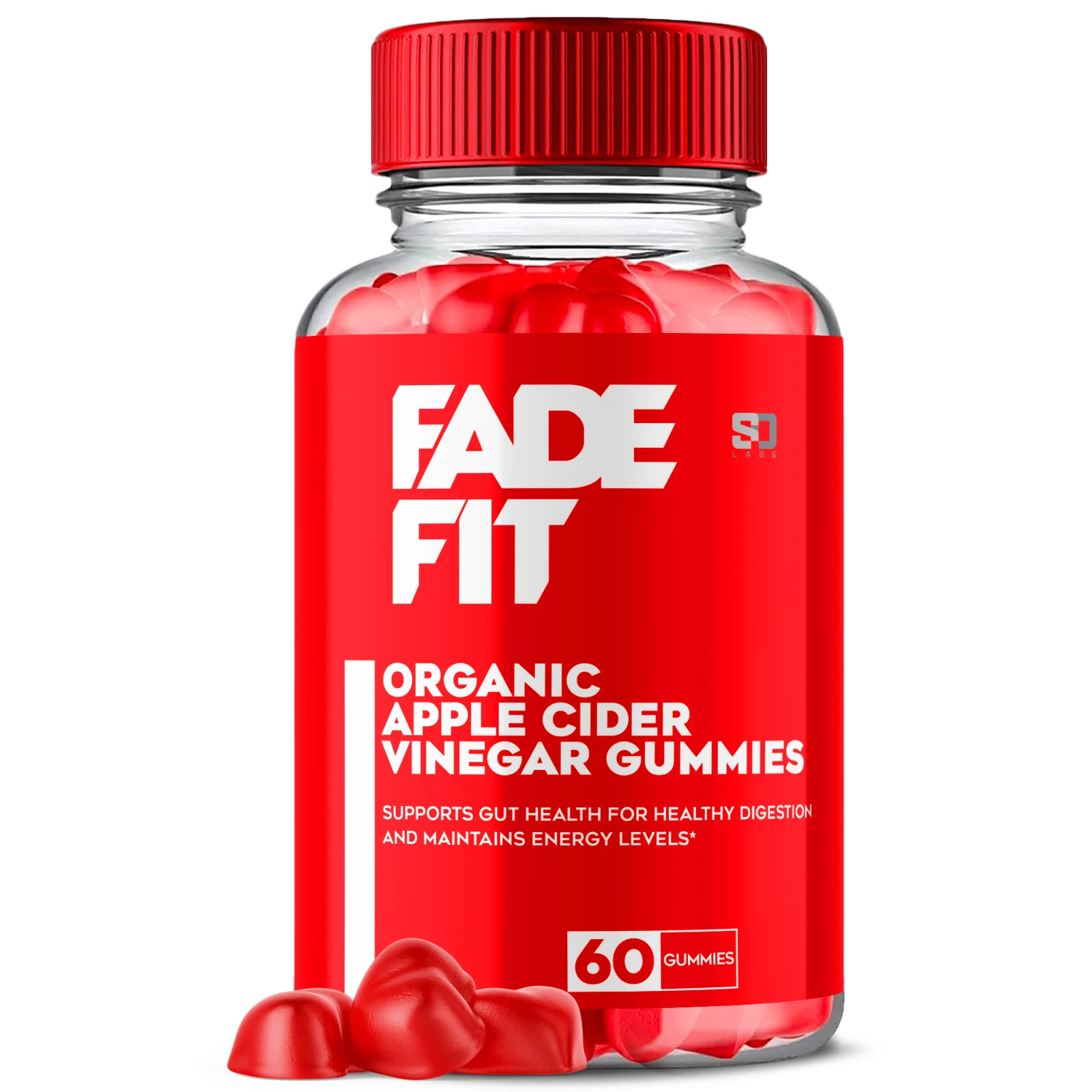 Fade Fit Keto Gummies, Fade Fit ACV Keto Weight Loss (60 Gummies)