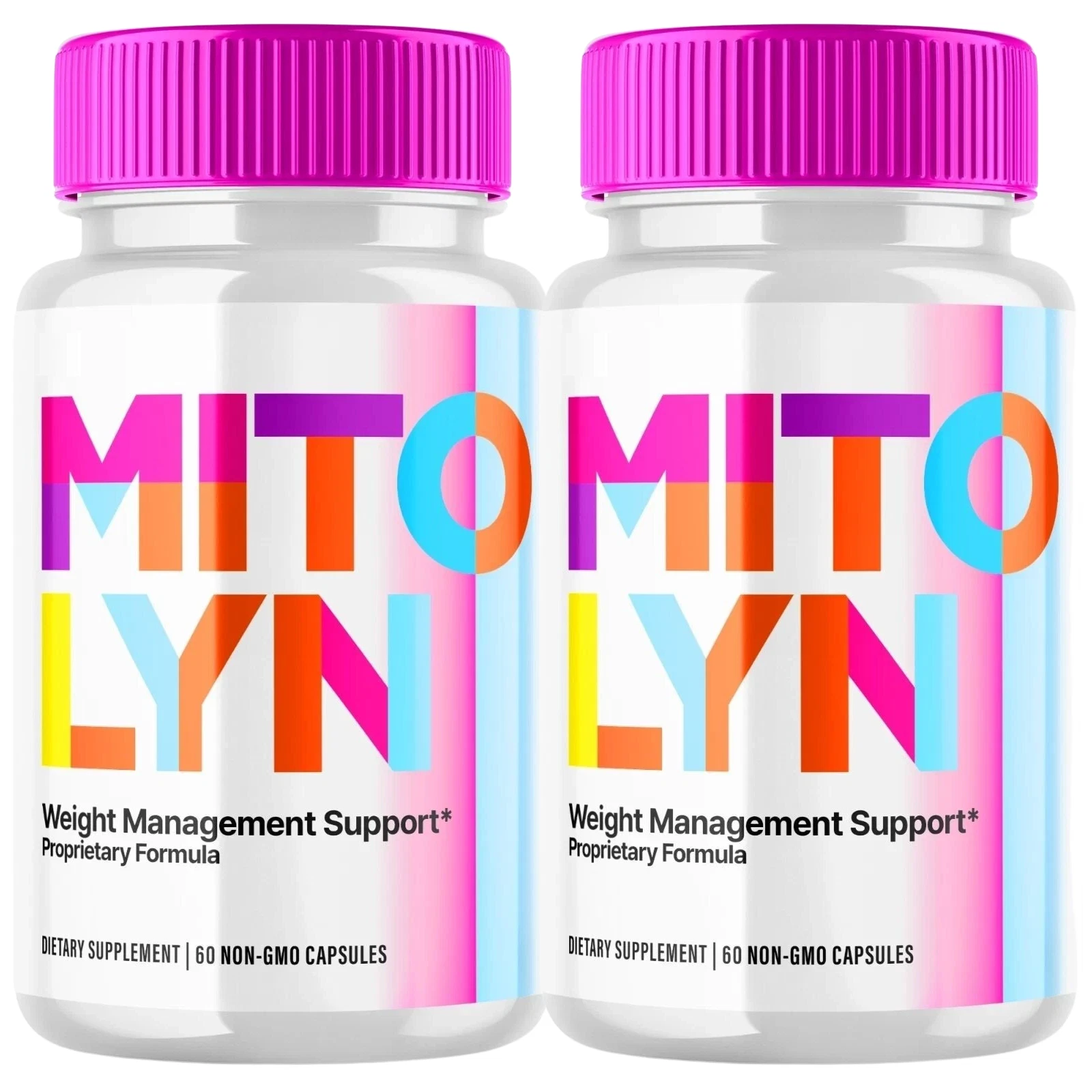 (2 Pack) Mitolyn Advanced Weight Loss Support Mito Lyn Maximum Strength 120ct