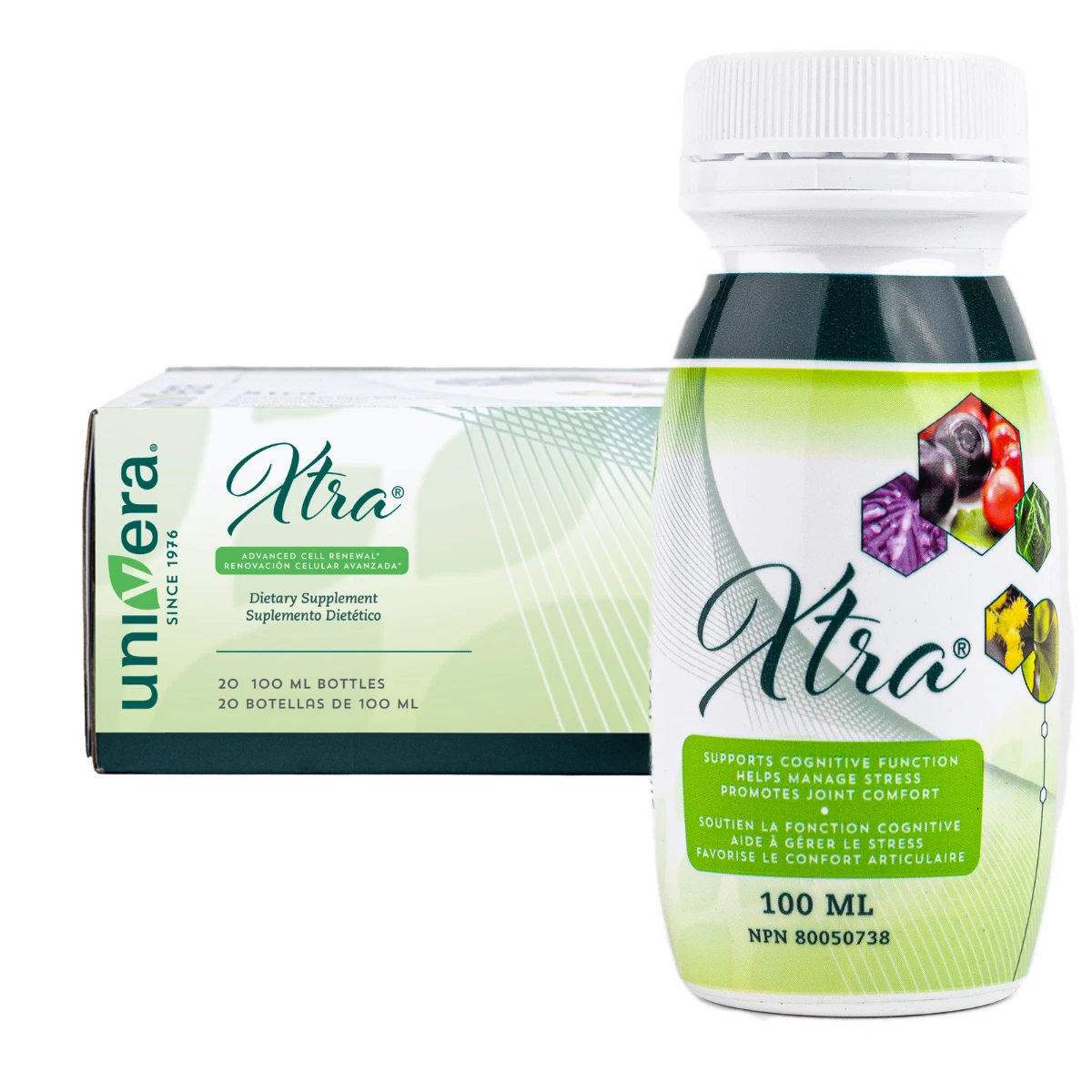 Univera Xtra MINIs | Promotes Joint Comfort & Flexibility | 20 pack | 3.3 Fl Oz.