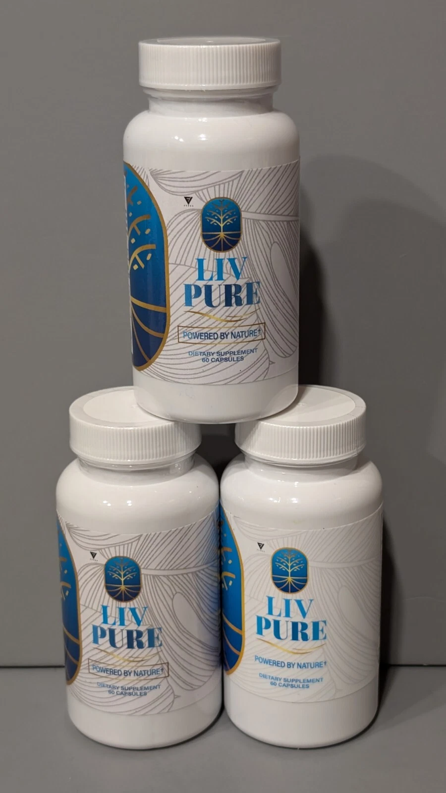 3 SEALED Liv Pure Capsules For Liver Detox Support Weight Loss Pills