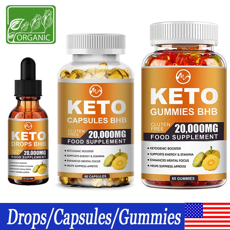 Keto ACV Gummies | Keto Diet Drop Weight Loss Fat Burner Appetite Suppressant US