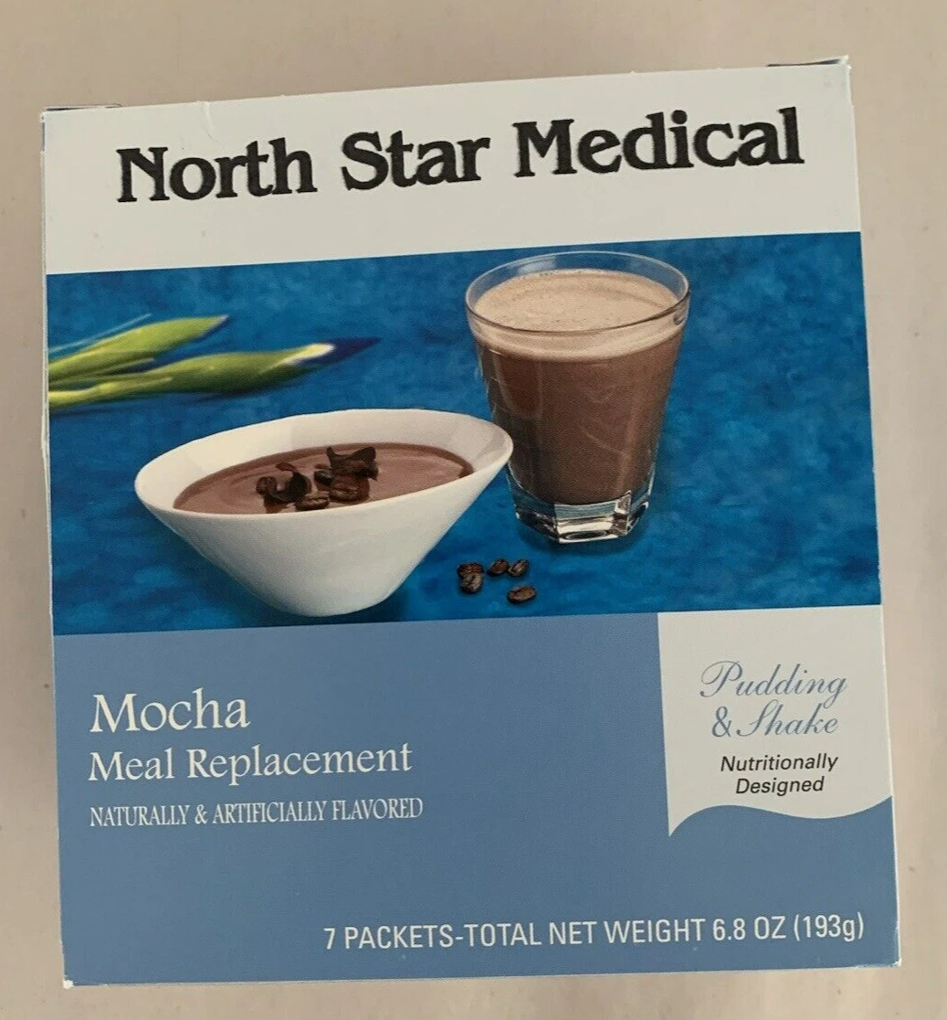 Mocha Meal replacement pudding & shake with aspartame
