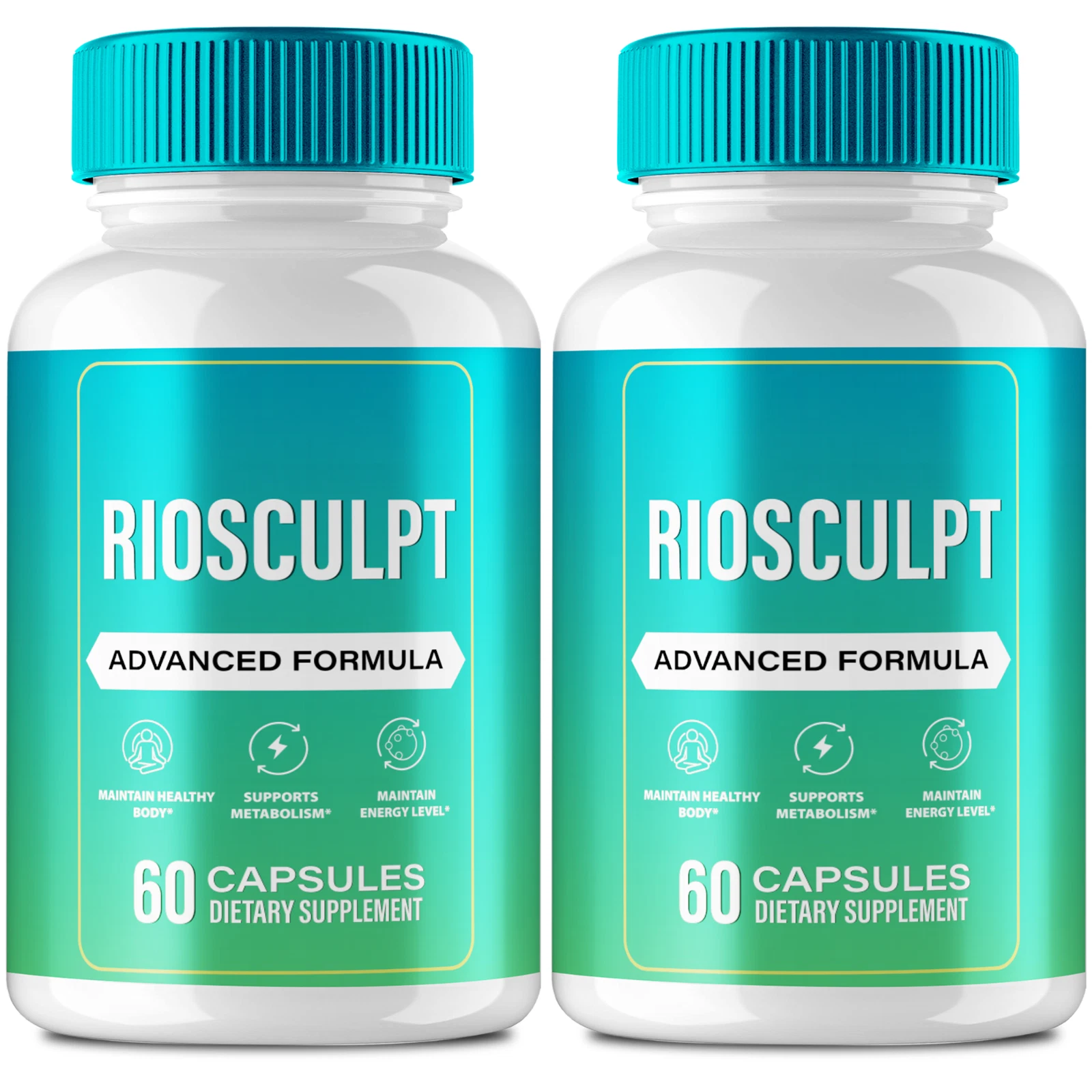 (2 Pack) RioSculpt Capsules for Weight loss, Premium Fat-Burning Formula Pills