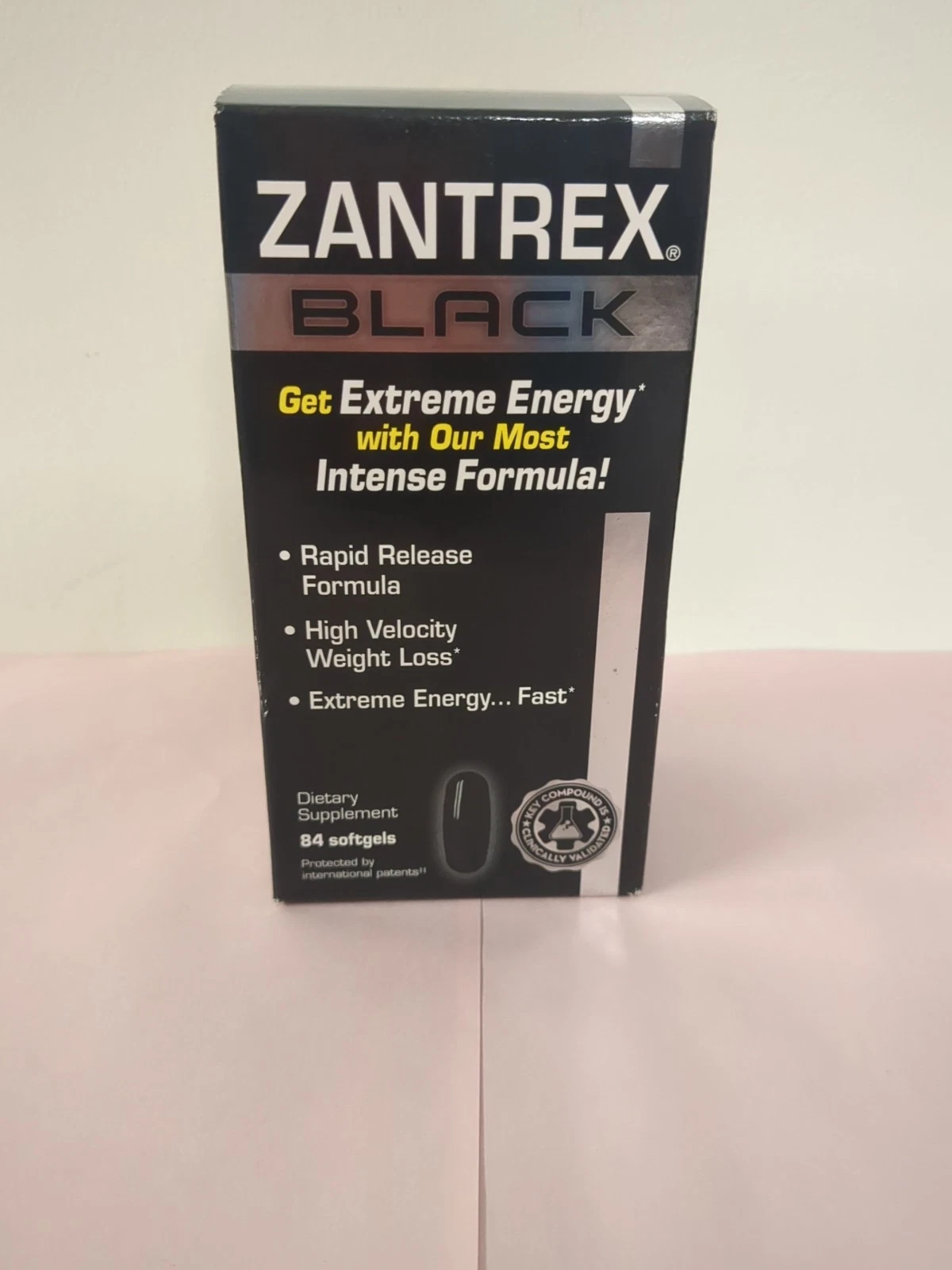 Zantrex Black Dietary Supplement Softgels 84 Count