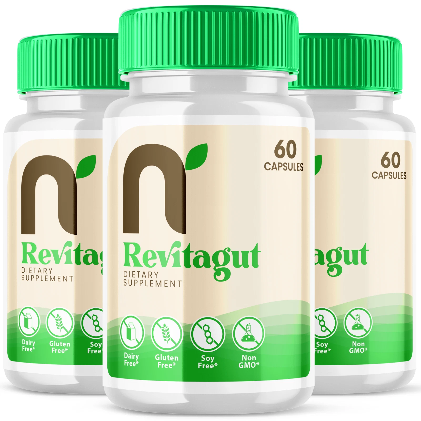 Revitagut Blood Sugar Support Maximum Strength Glycogen Supplement 180 Capsules