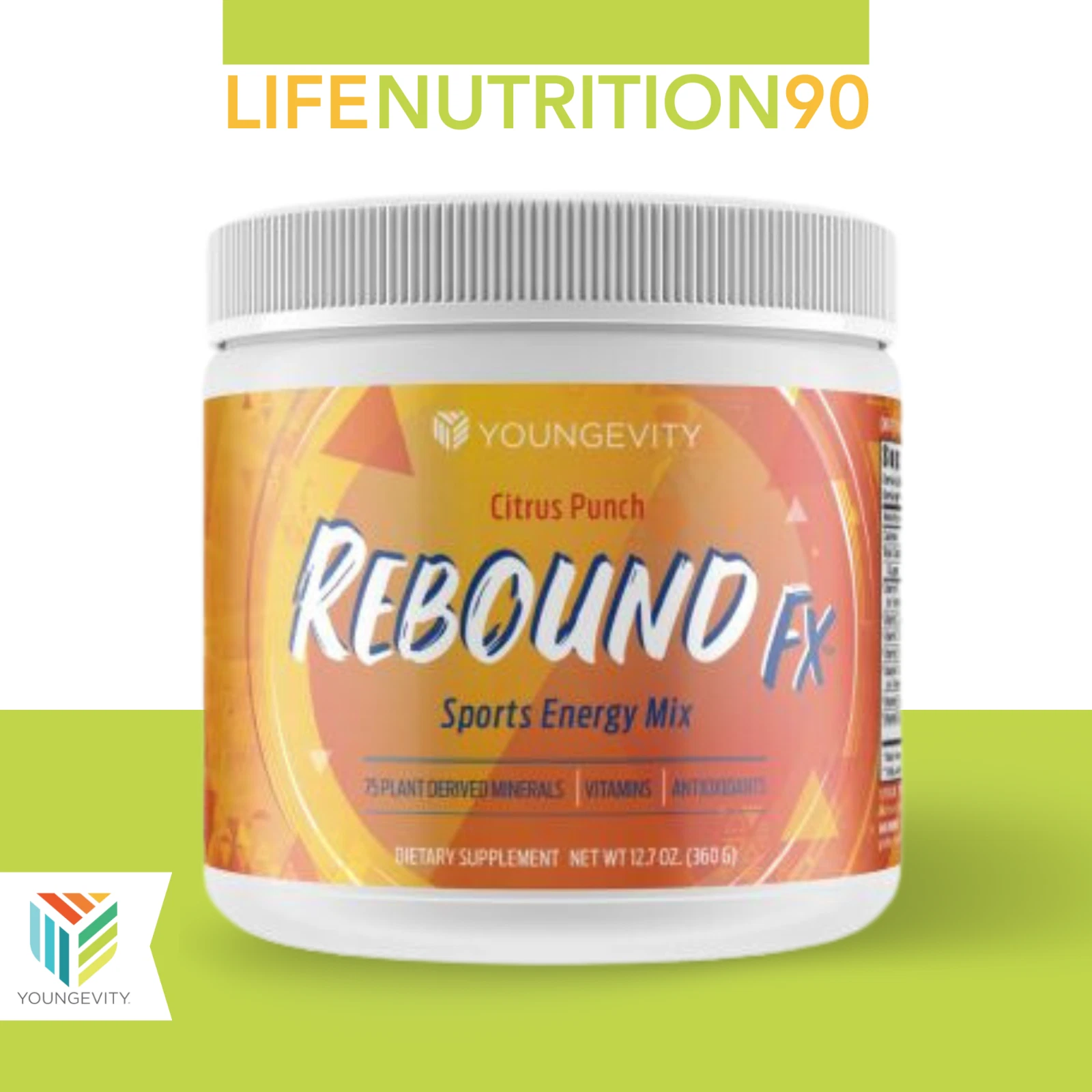 Youngevity Rebound FX / Sports Energy Mix - 360g Canister