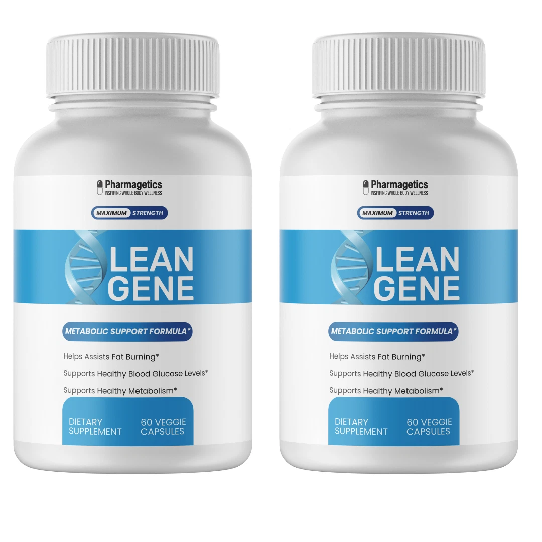 Lean Gene Metabolic Weight Loss Support Supplement - 2 Bottles 120 Capsules