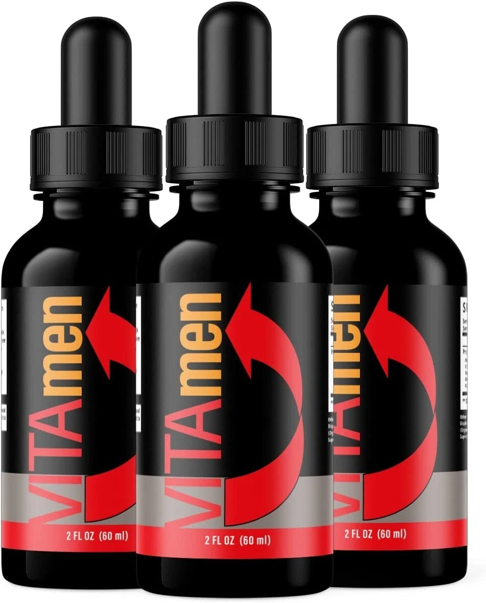 3 Pack - Vitamen Drops - Support Healthy Body Supplement Drops - 60ml