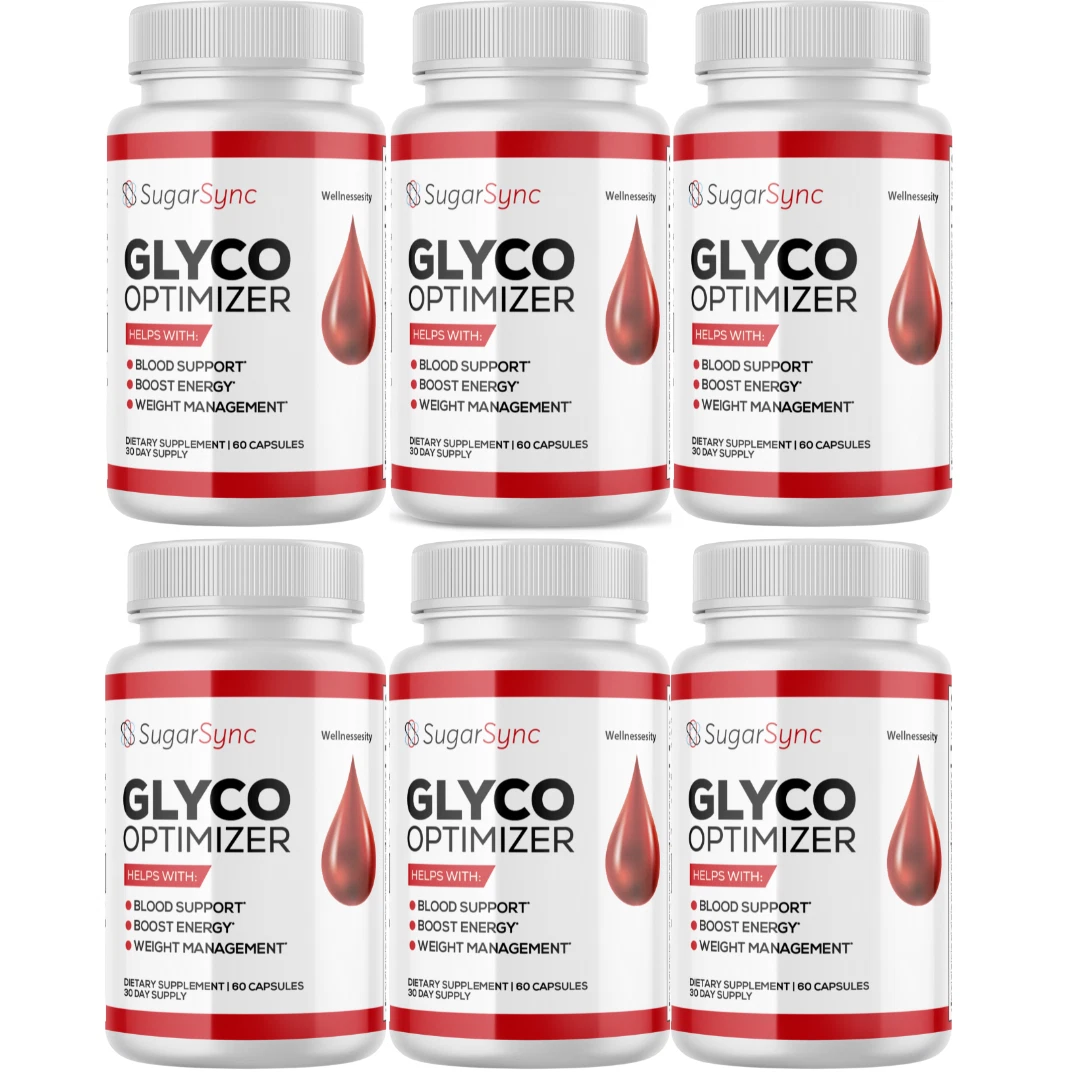 Sugar Sync Glyco Optimizer Maximum Strength Glycogen Supplement - 6 Bottles