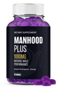 Manhood Plus Gummies - Support for Enhanced Energy and Vitality ( 1 Pack )