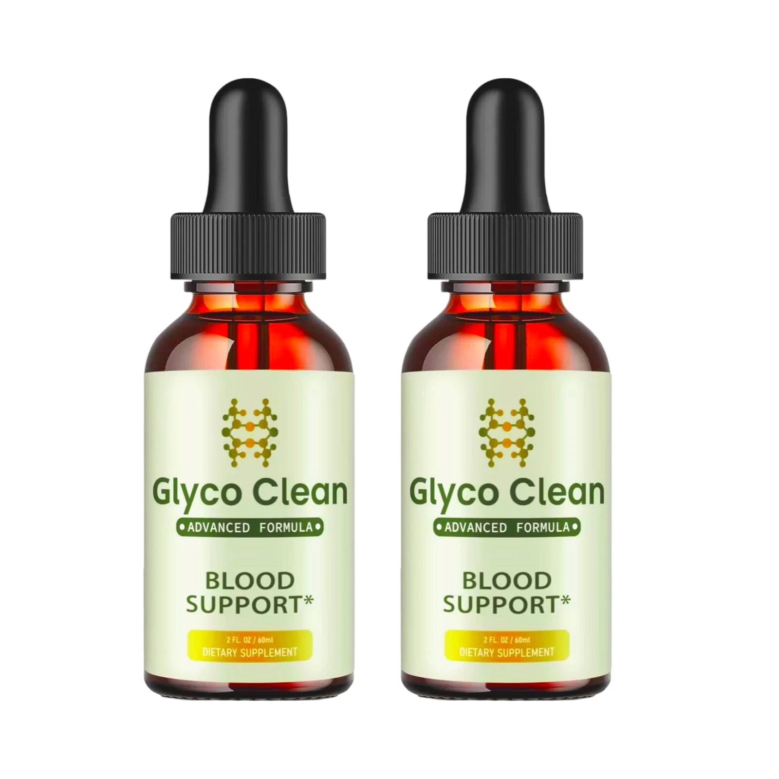 (2 Pack) Glyco Clean Drops - GlycoClean Blood Drops for Healthy Blood Supplement