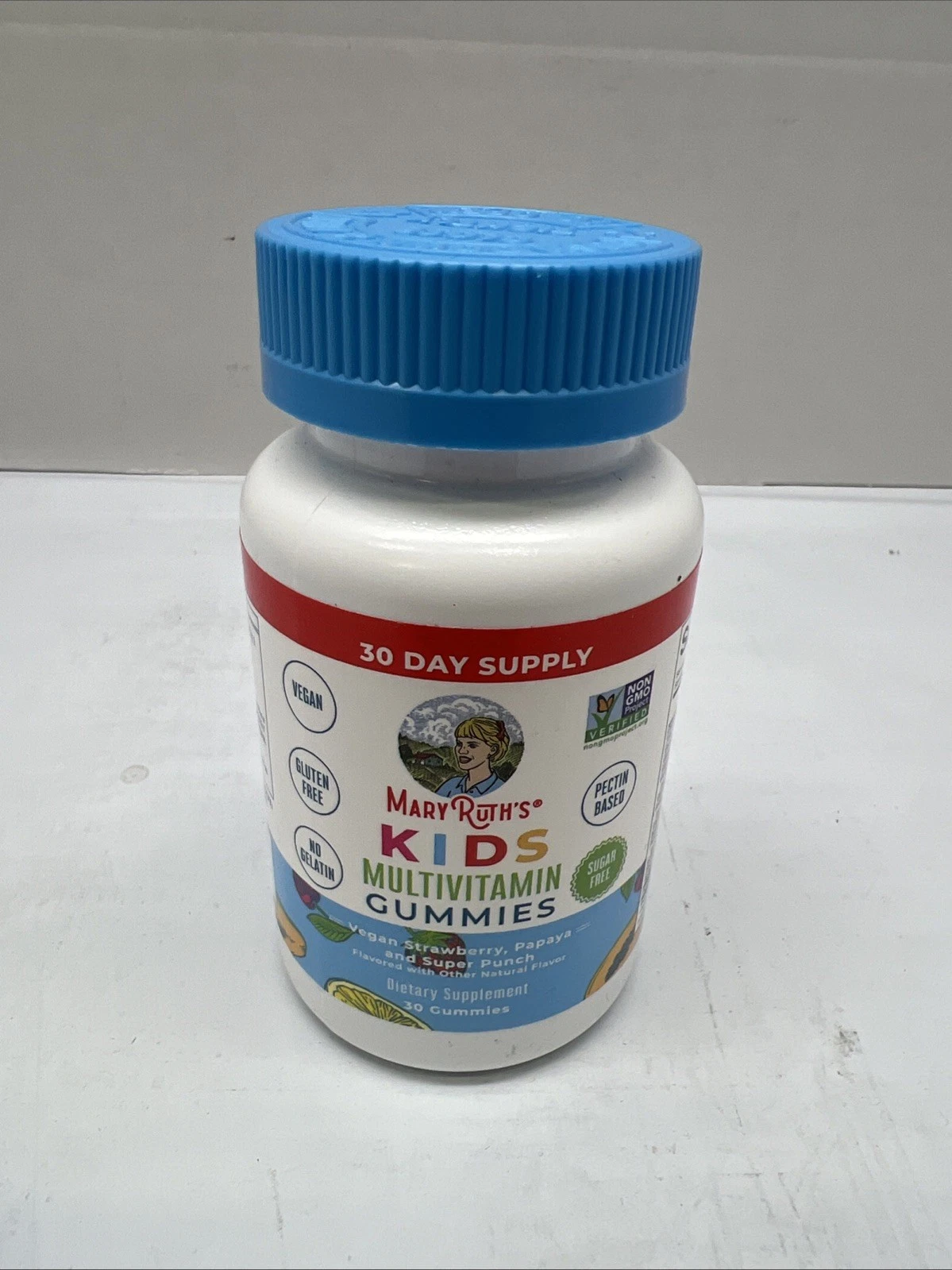 Mary Ruth’s Kids Multivitamin Gummies Vegan 30 Day Supply SUGAR FREE