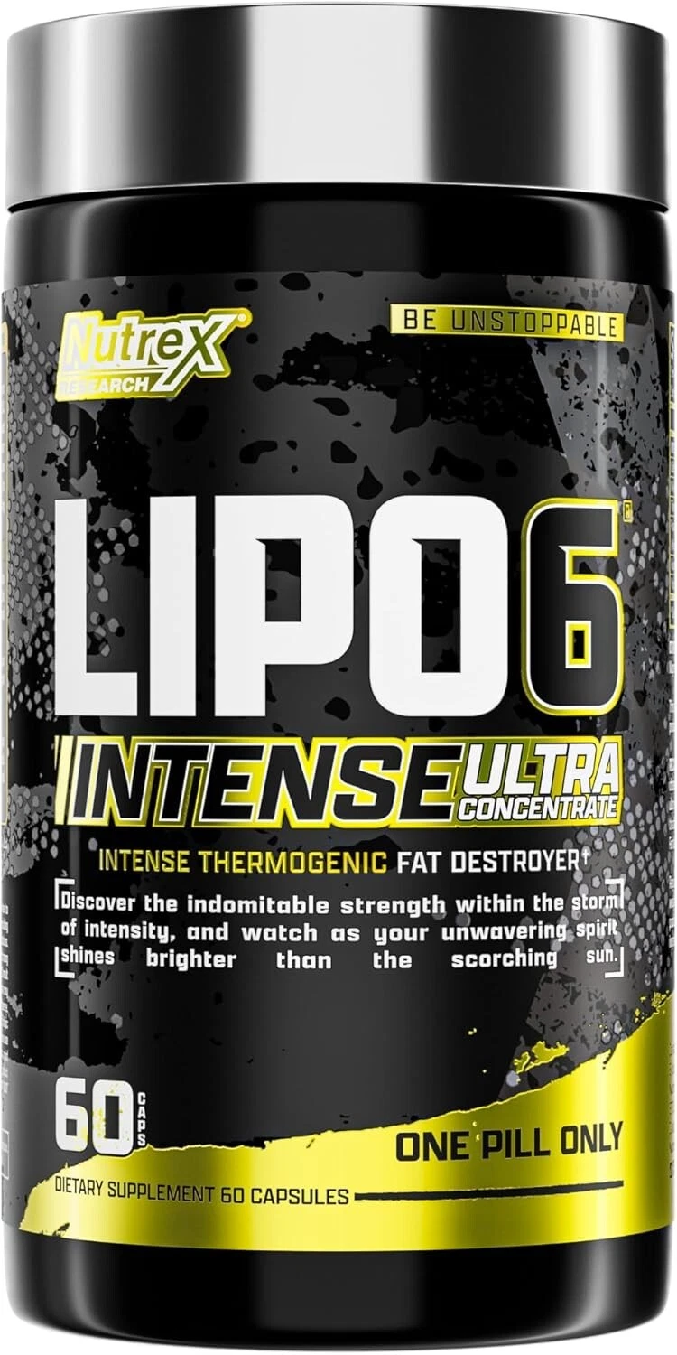 Lipo6 Black Intense Ultra Concentrate Thermogenic Fat Burner | Weight⭐️⭐️⭐️⭐