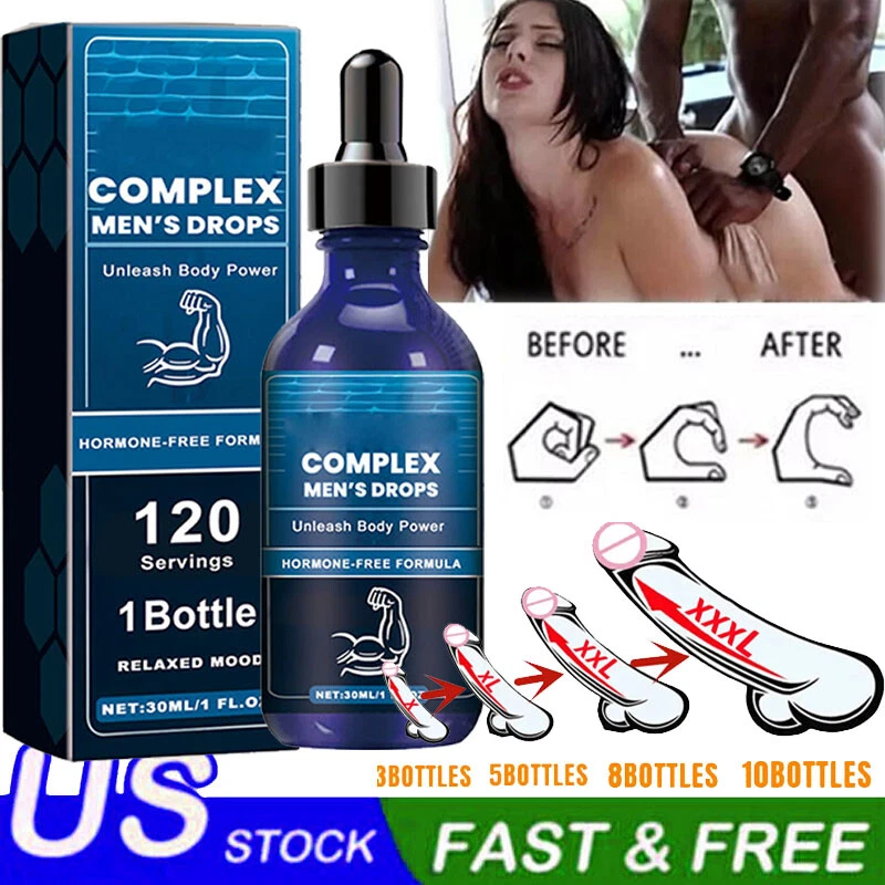 USA Complex Men's Drops Secret Drops for Strong Men,Male Supplement Drops 30ML