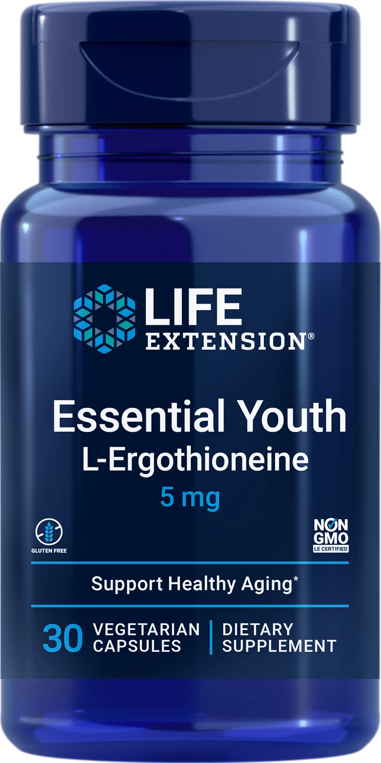 L-Ergothioneine 5mg Life Extension Healthy Aging 30caps Amino Acod