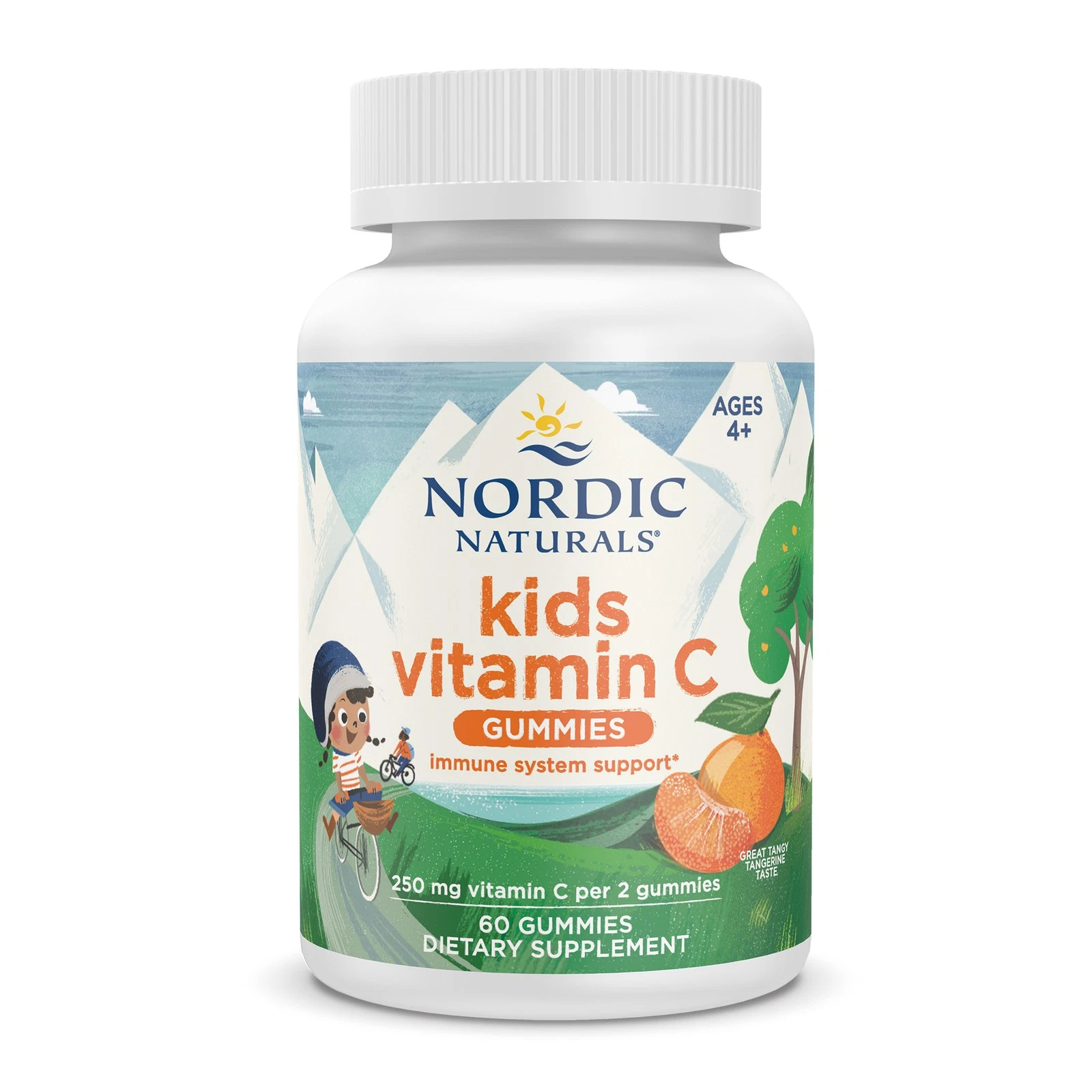 Nordic Naturals Kids Vitamin C Gummies - Immune Support, 60 count
