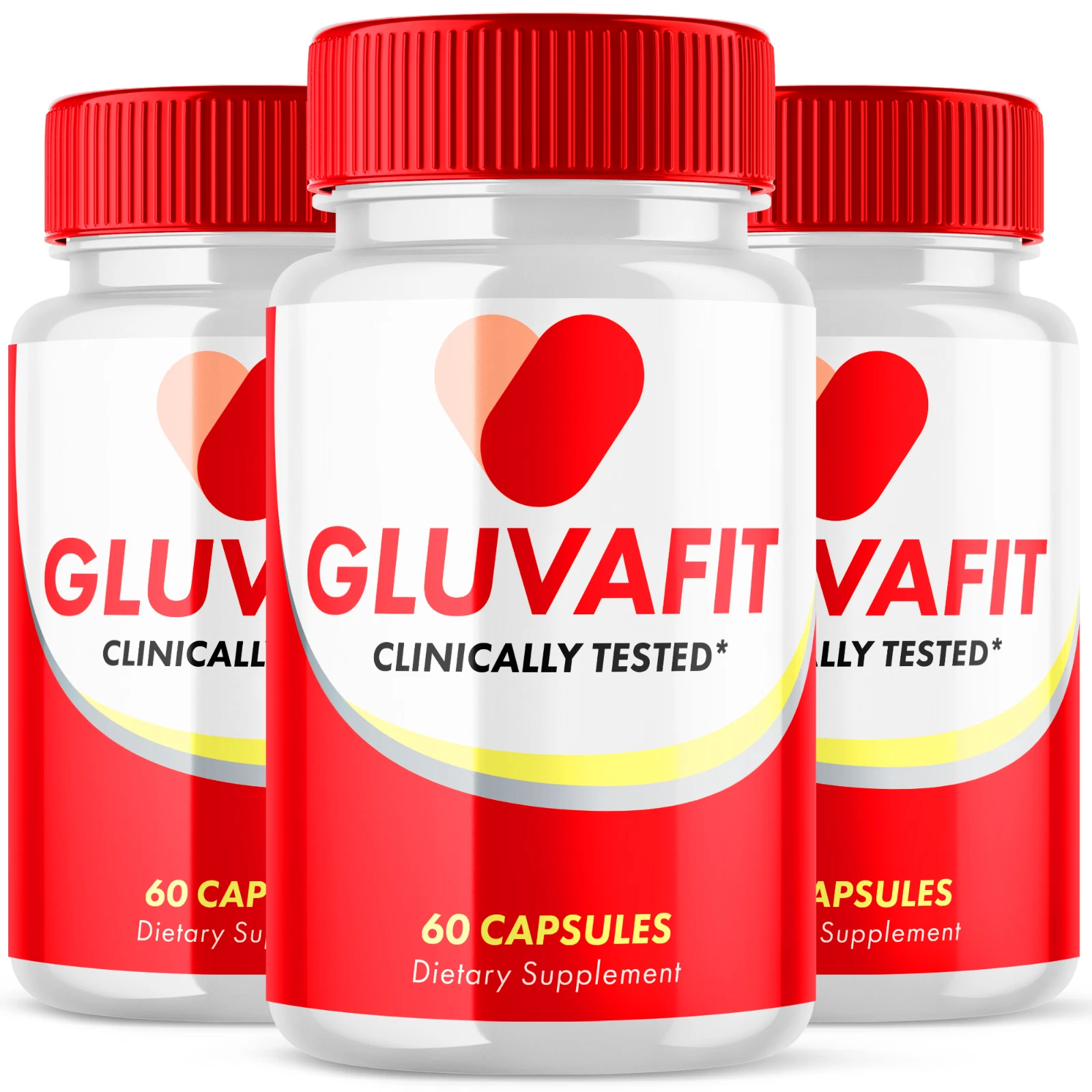 Gluvafit Advanced Blood Formula Glycogen Maximum Support Supplement 180 Capsules