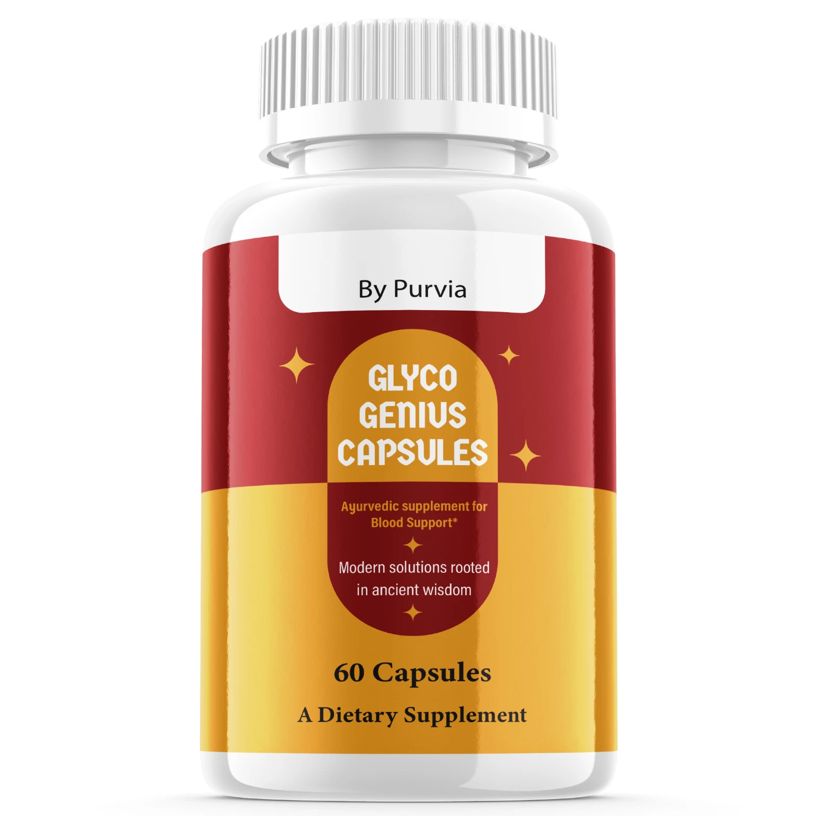 Glyco Genius Capsules with Strength Formula Wellness Support, USA (60 Capsules)