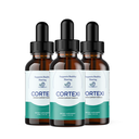 (3 Pack) Cortexi Drops for Ear Health, Hearing Support, Healthy Eardrum (180 ML)