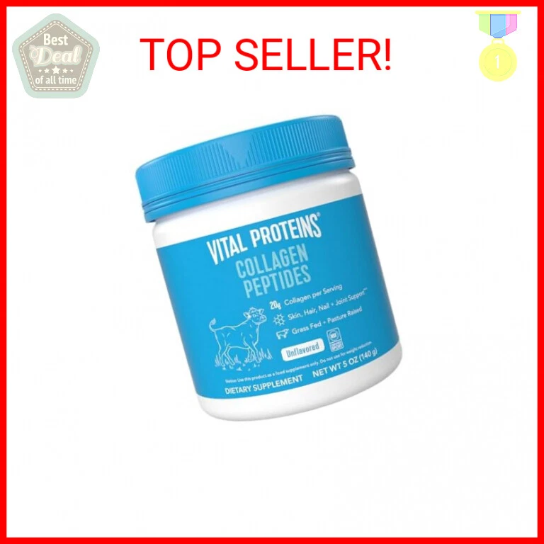 Vital Proteins Collagen Peptides Powder Supplement for Skin Hair Nail Joint Heal