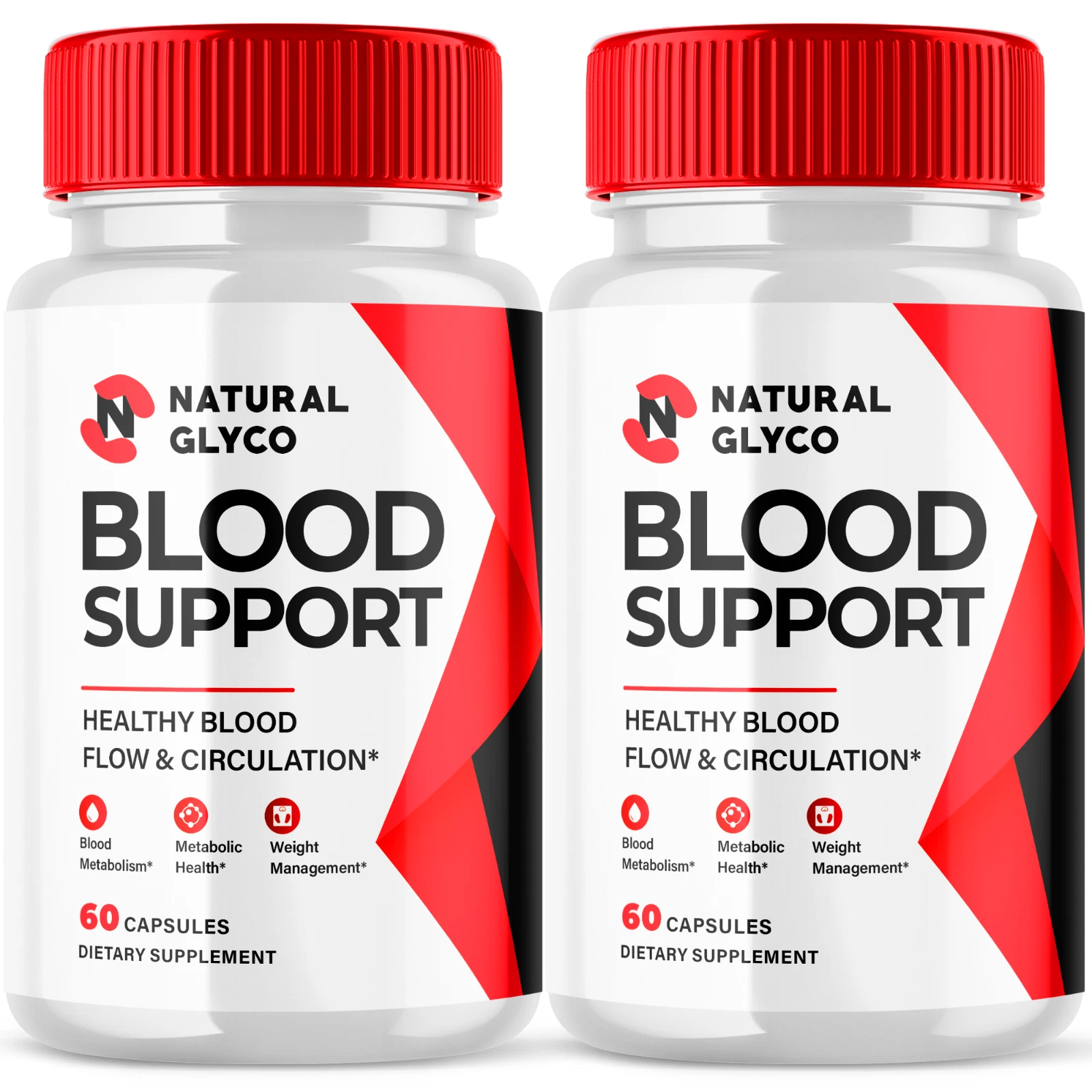(2 Pack) Natural Glyco Glycogen Support - NaturalGlyco Formula (120 Capsules)