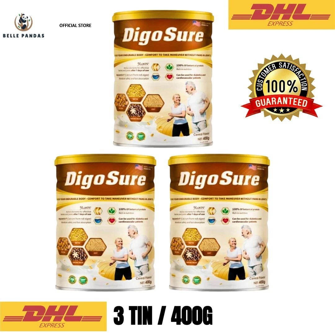 3 X Digosure nut milk for bones and Joints 400G 100% Authentic +EXPRESS SHIPPING