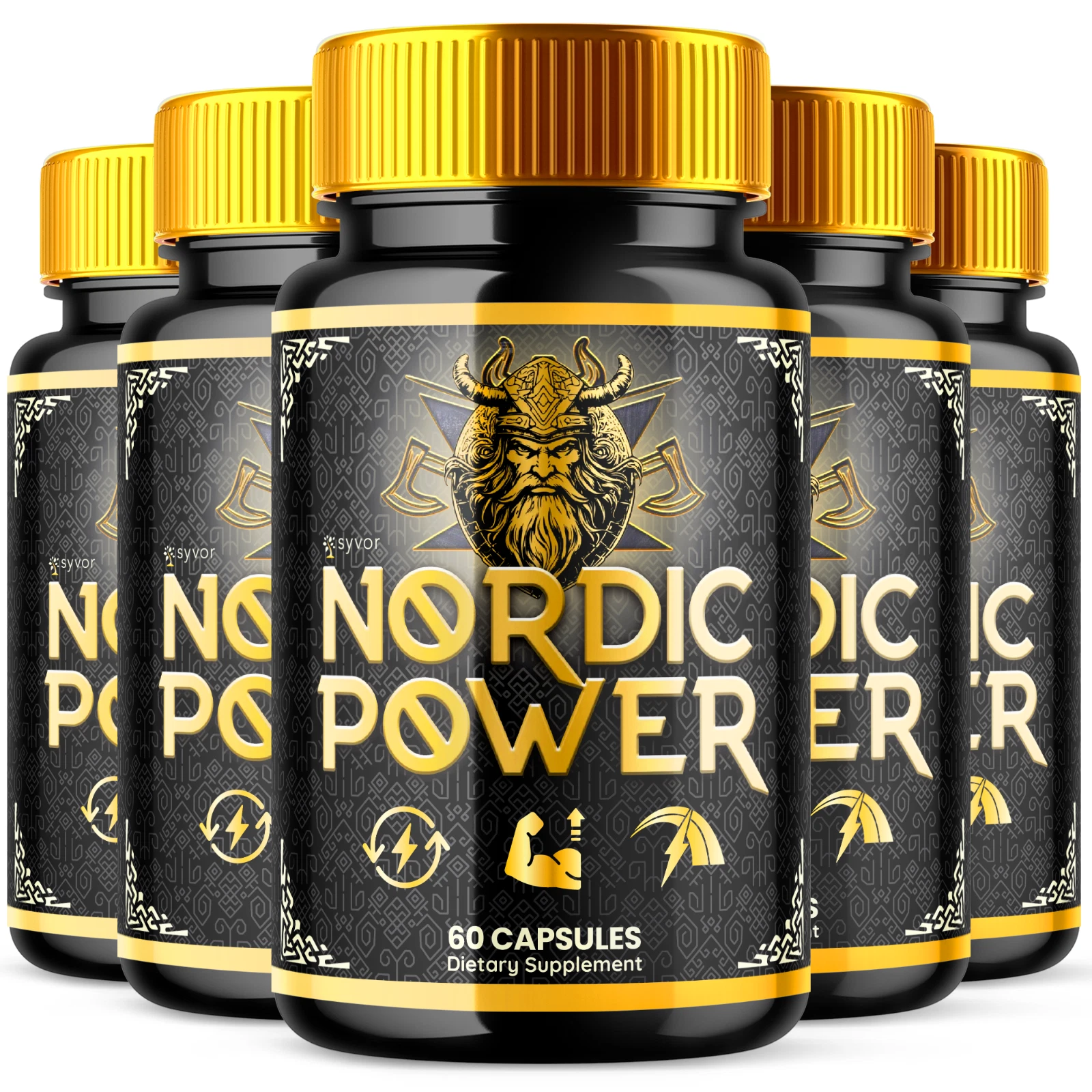 Nordic Power for Men Advanced Vitality Support Formula Supplement 300 Capsules
