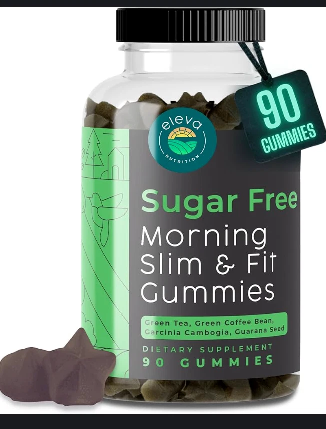 Eleva Nutrition Sugar Free Morning Slimming Fit Gummies Weight, 90 Ct Exp 12/25