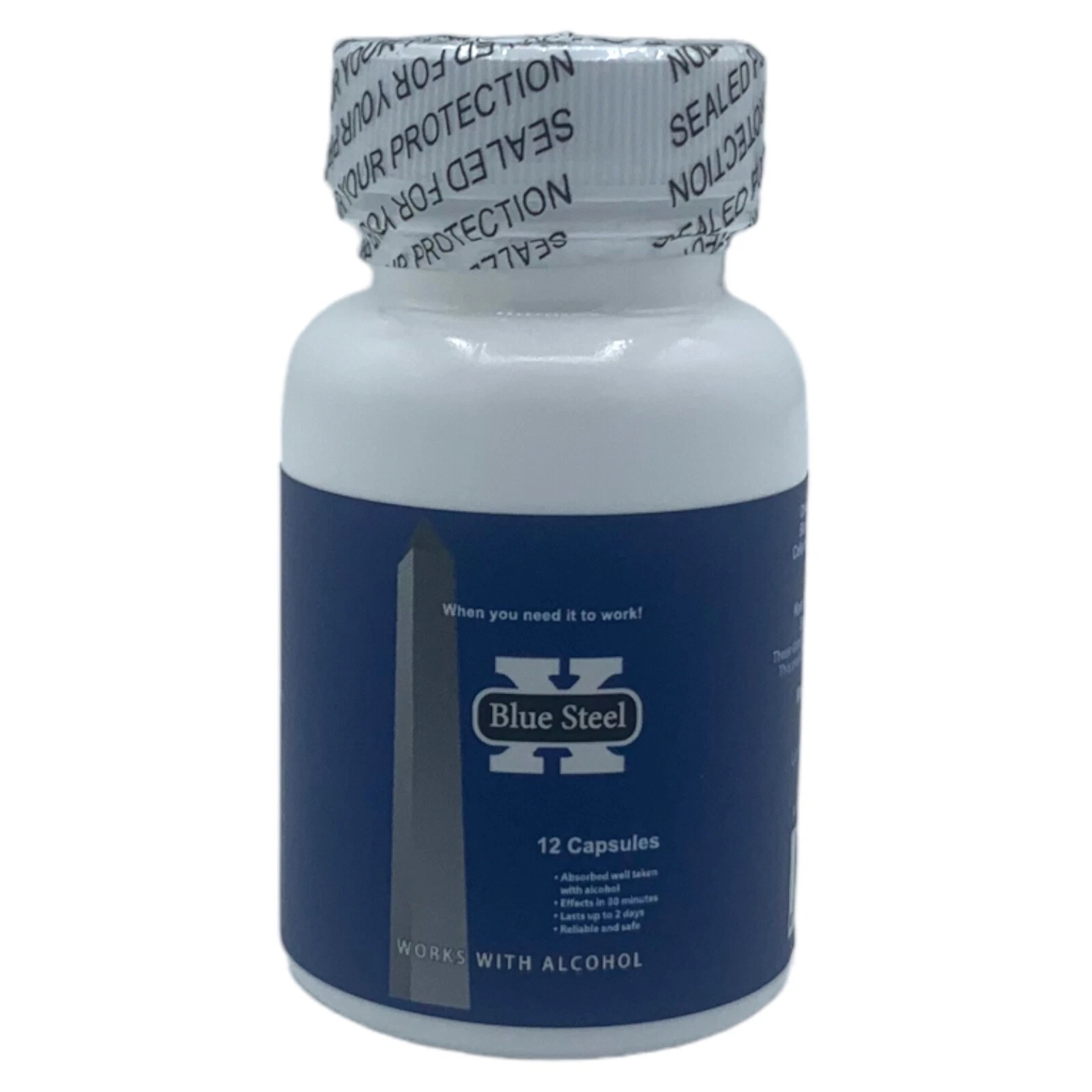 Navy Steel Fast Acting Male Male Performance Enhancement 12 Pills