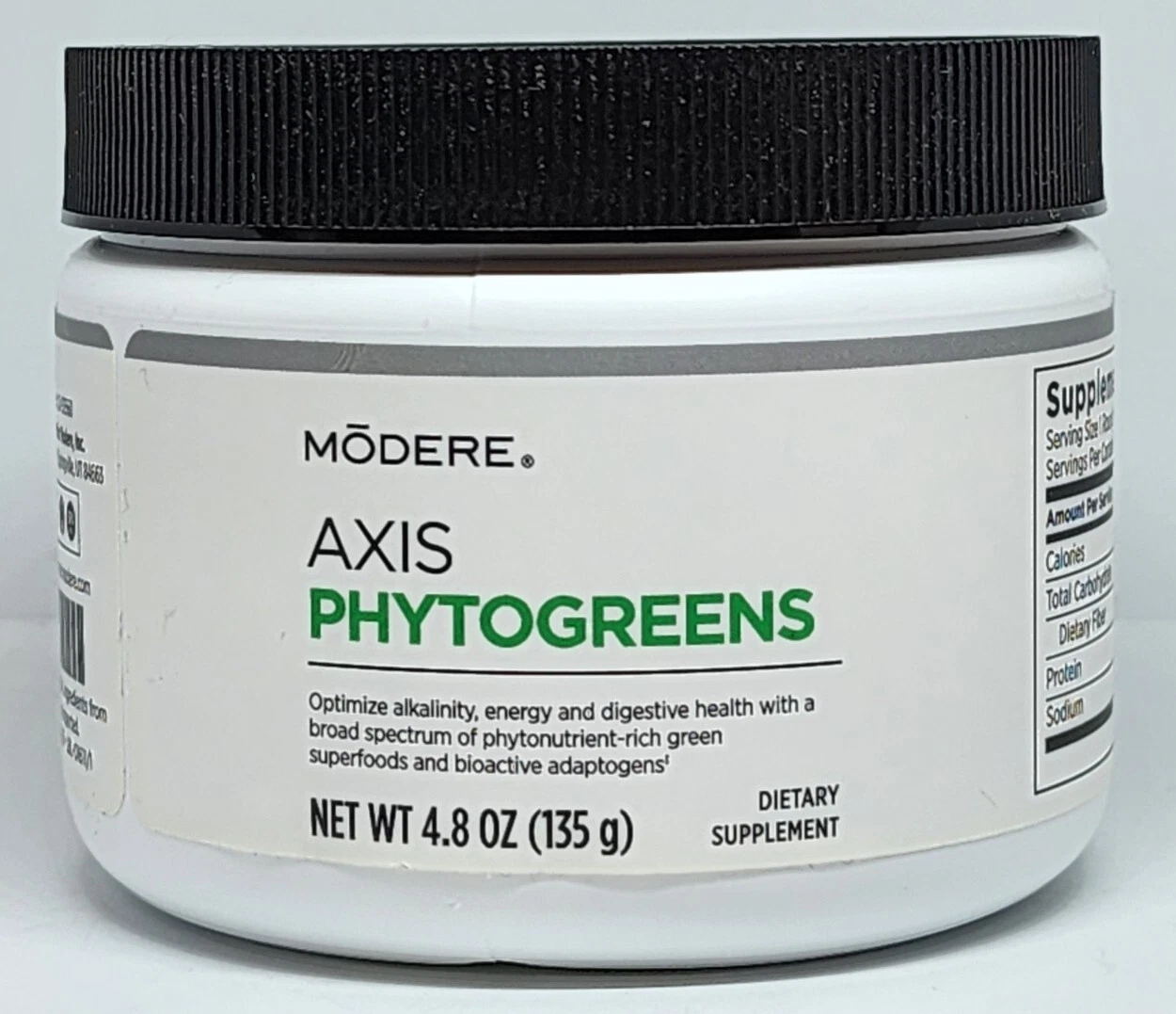 Modere Axis Phytogreens Alkalinity , Digestion , Phytonutrients , Wellness NEW