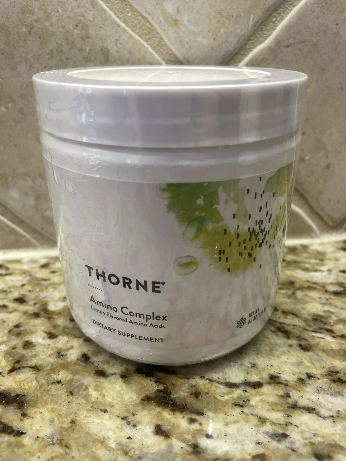 Thorne Amino Complex Lemon Powder NSF- 8 oz