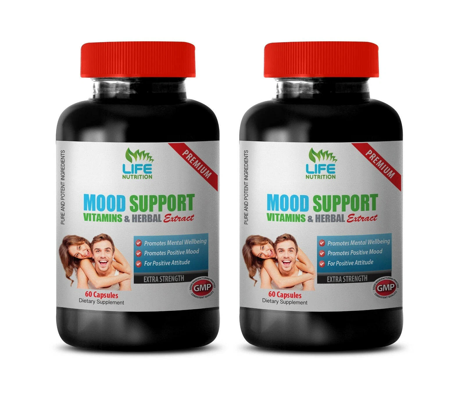 stress and anxiety relief - MOOD SUPPORT FORMULA - anti inflammation diet 2 BOTT